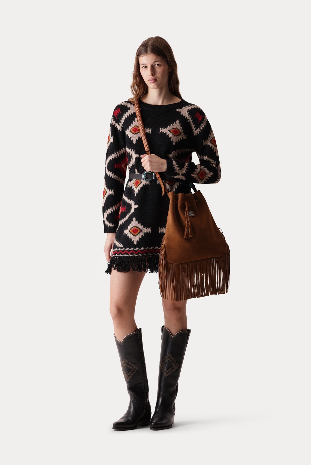 Lilium Maglione Navajo in Lana Alpaca