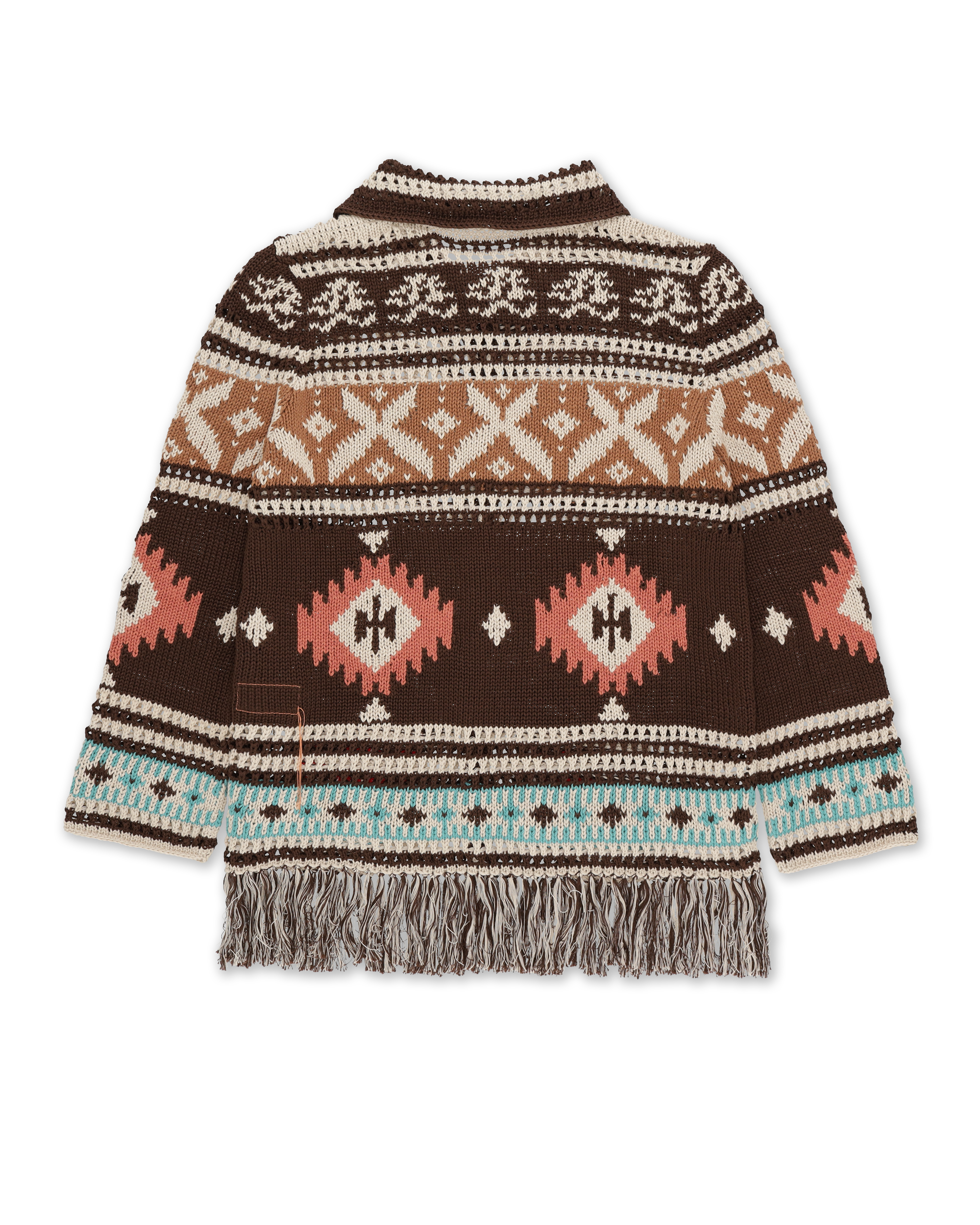 Lilly Cardigan Navajo Alpaca E Cotton