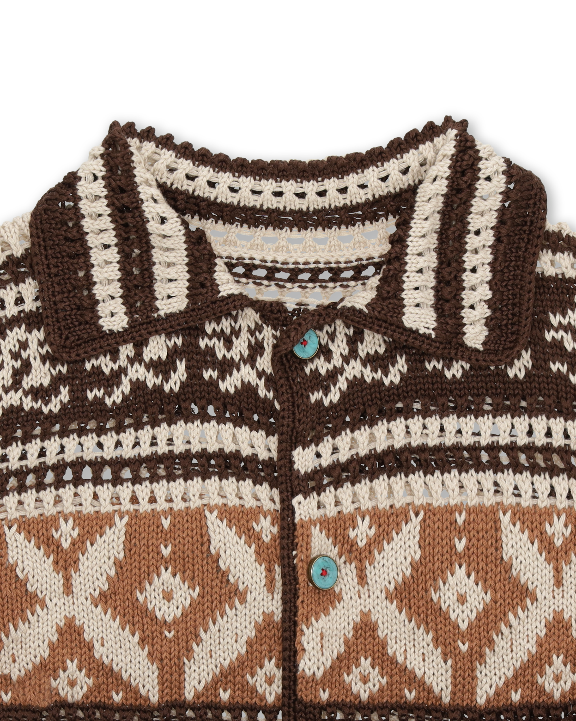 Lilly Cardigan Navajo In Alpaca E Cotone