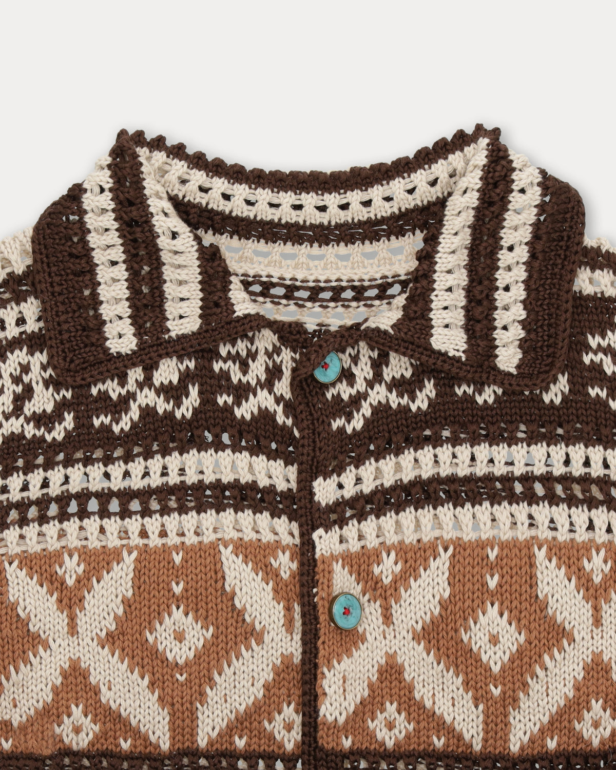 Lilly Cardigan Navajo In Alpaca E Cotone