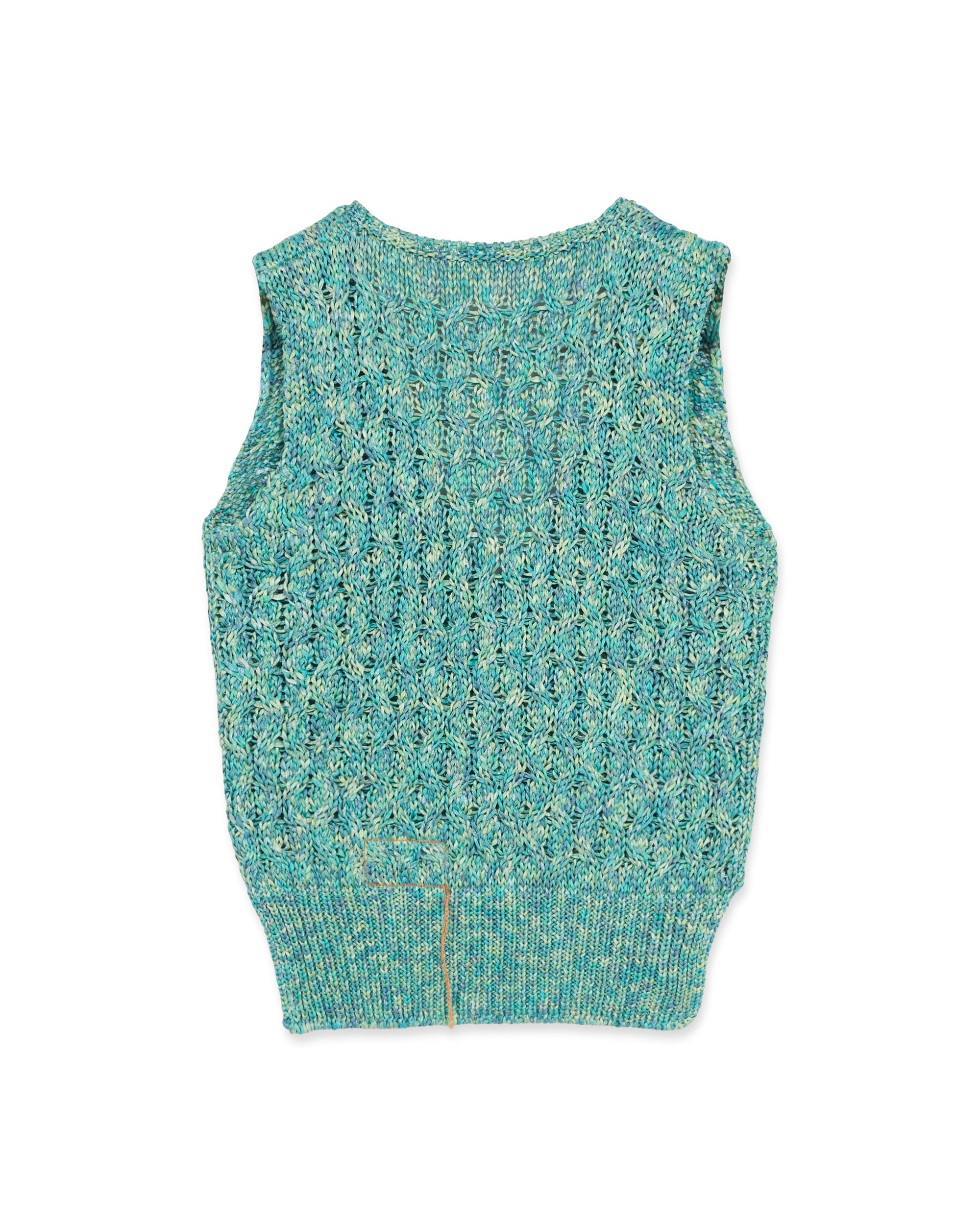 Lizzy Gilet in Maglia di Cotone Melange