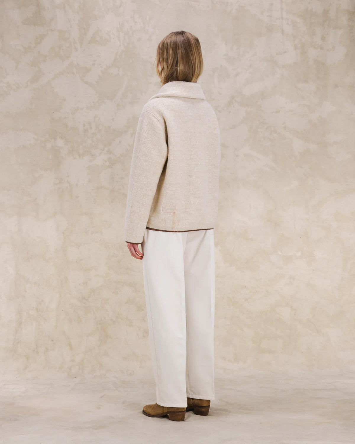 Lolie Teddy Jacket In Cashmere and Silk