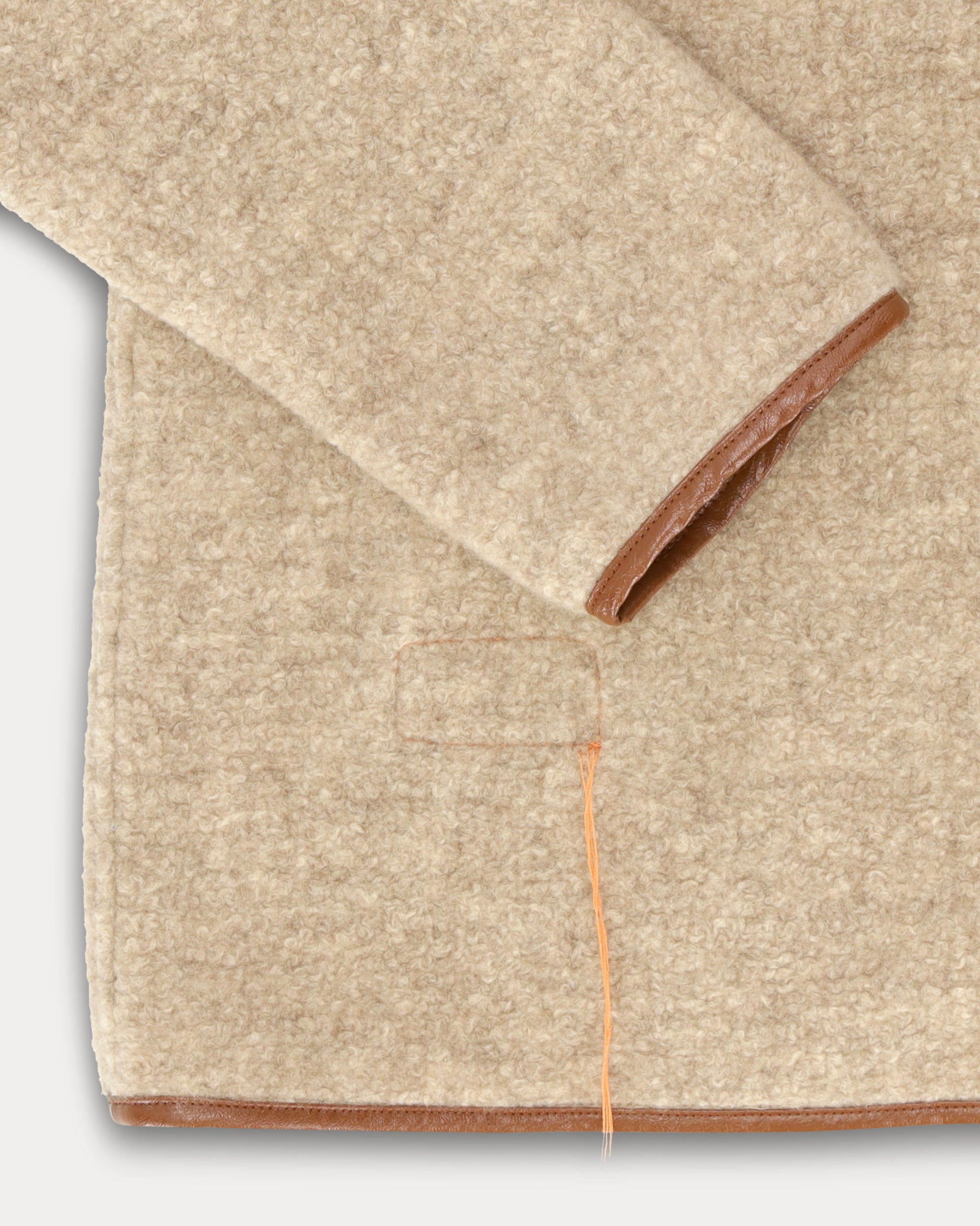 Lolie Giacca Teddy In Cashmere E Seta