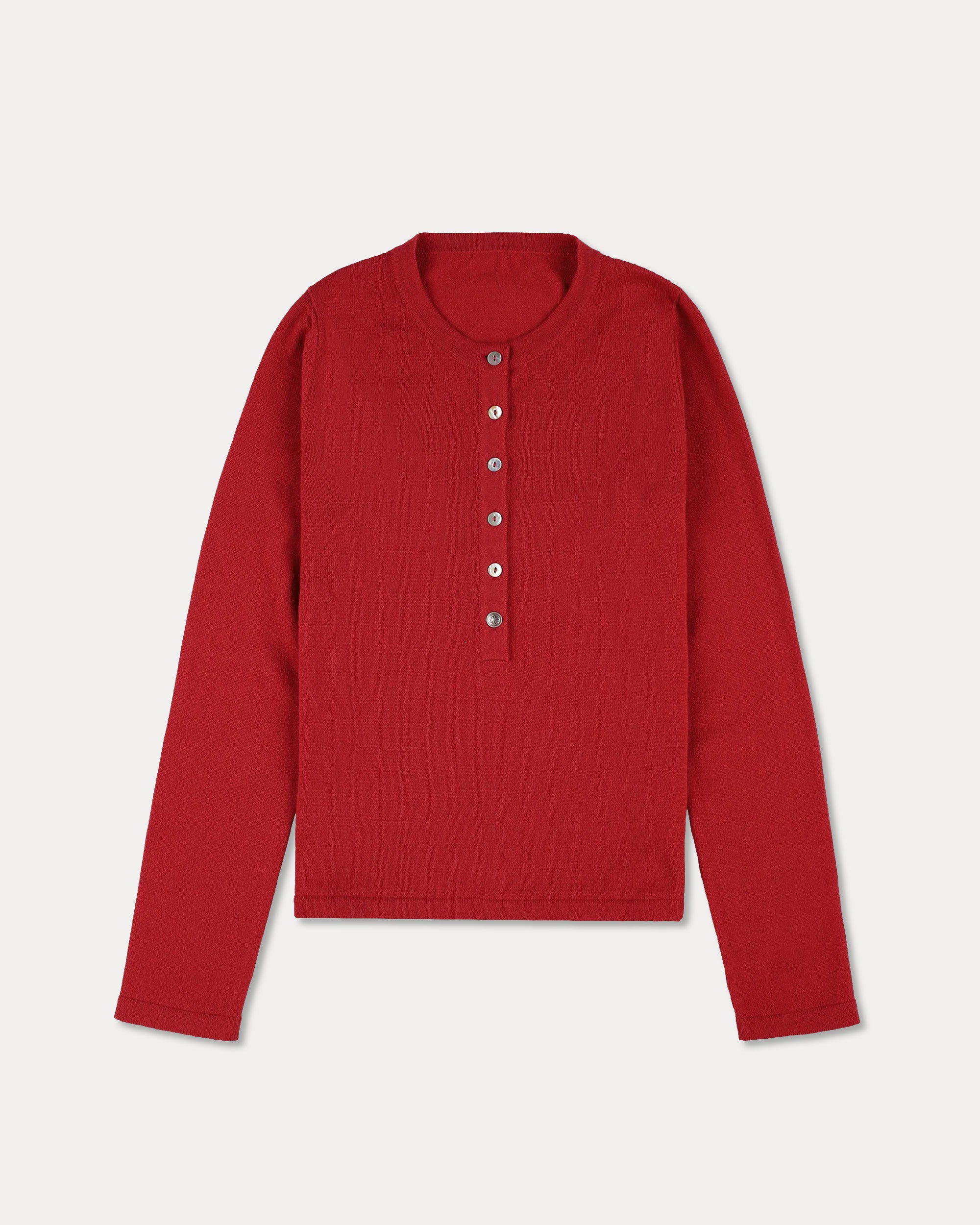 Lou Cashmere Henley Sweater