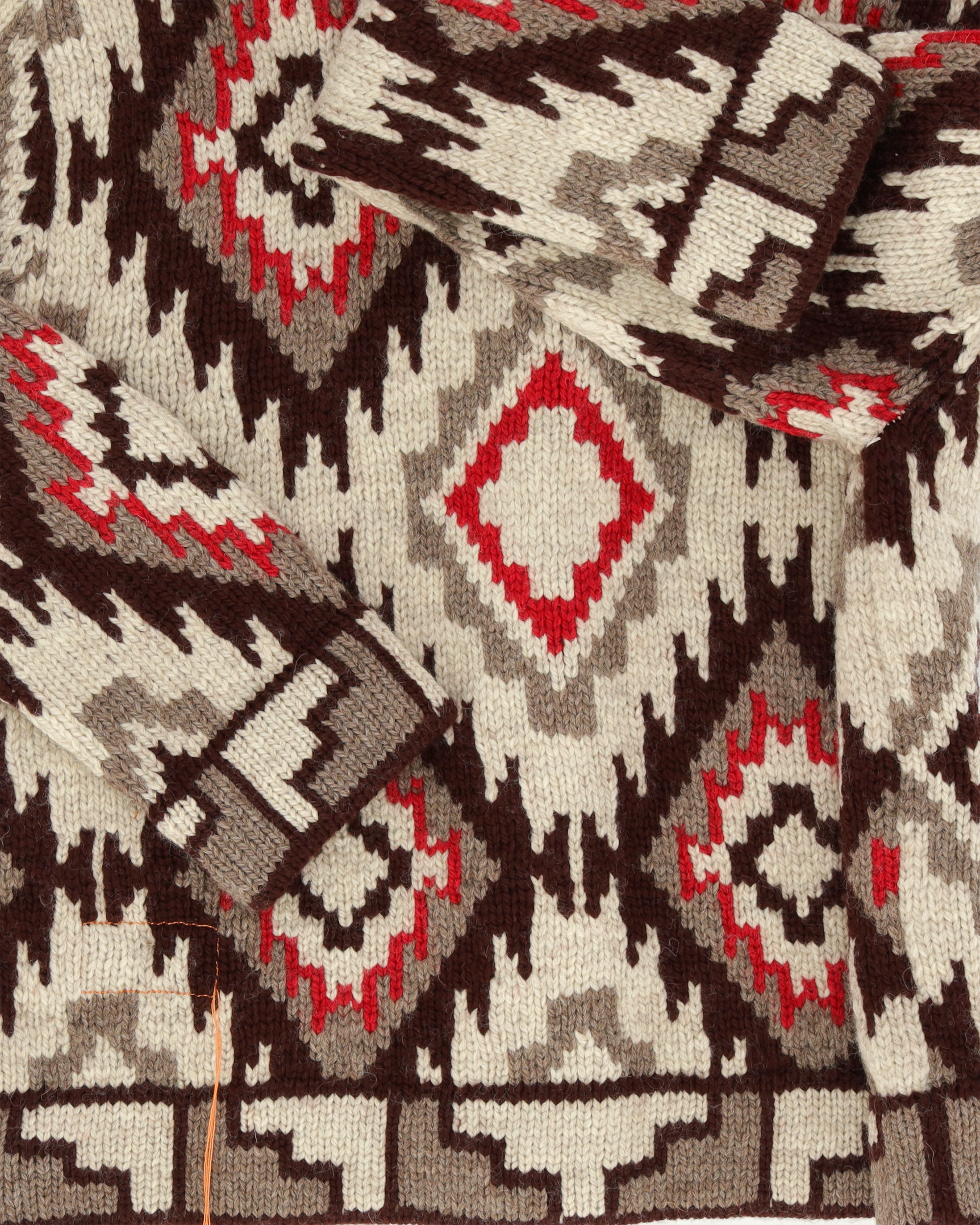 Lydie Cardigan In Lana Motivo Navajo