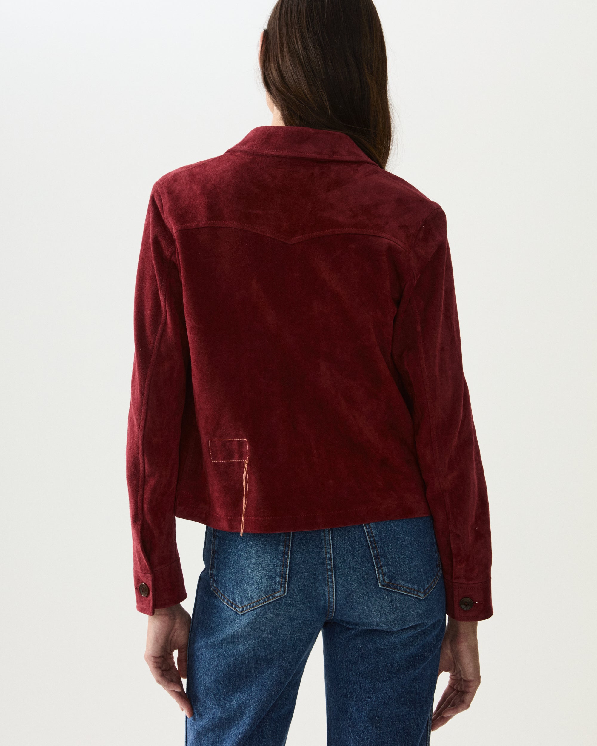 Maelle Suede Jacket