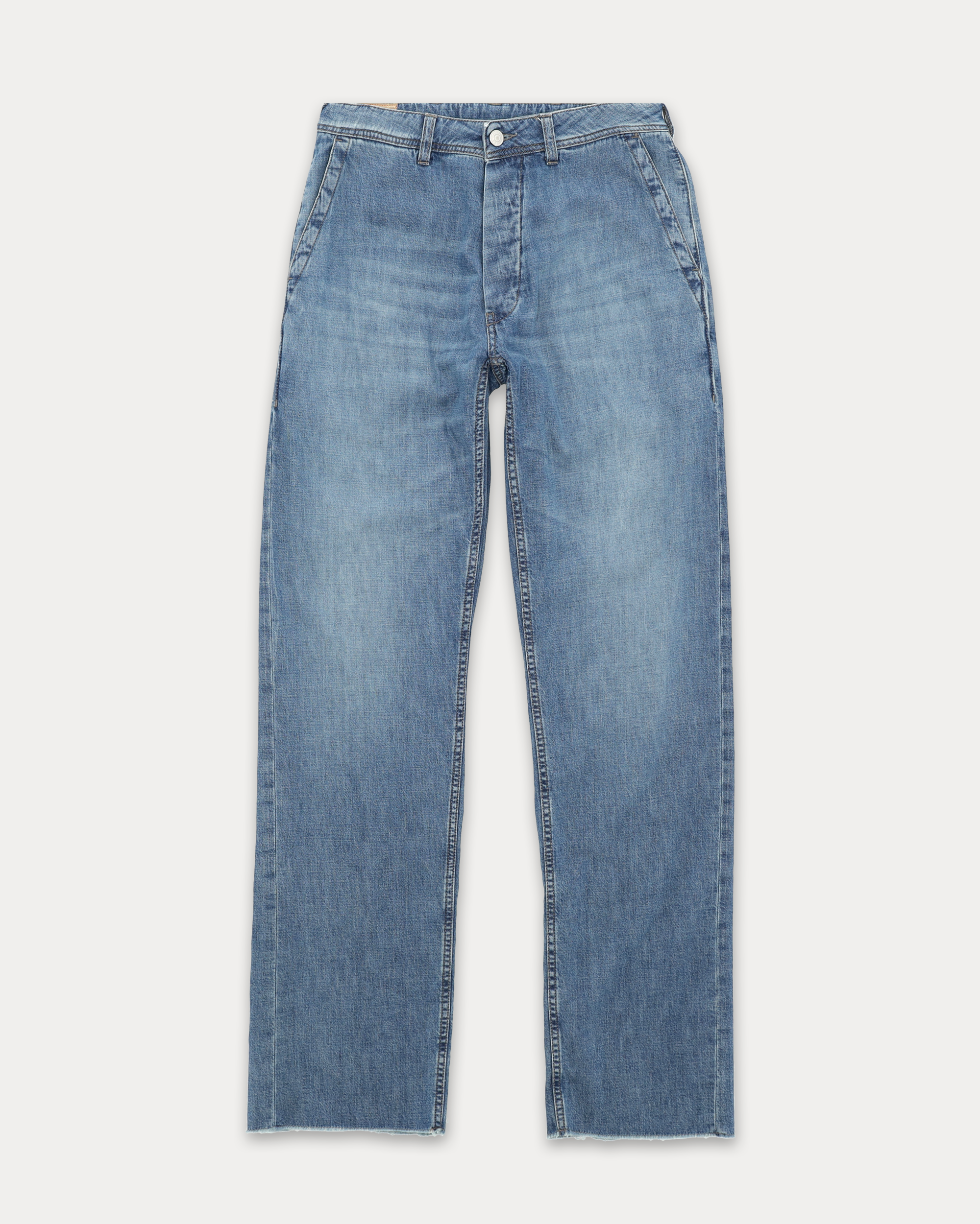 Naelia Lightweight Japan Denim Pants Stone Wash