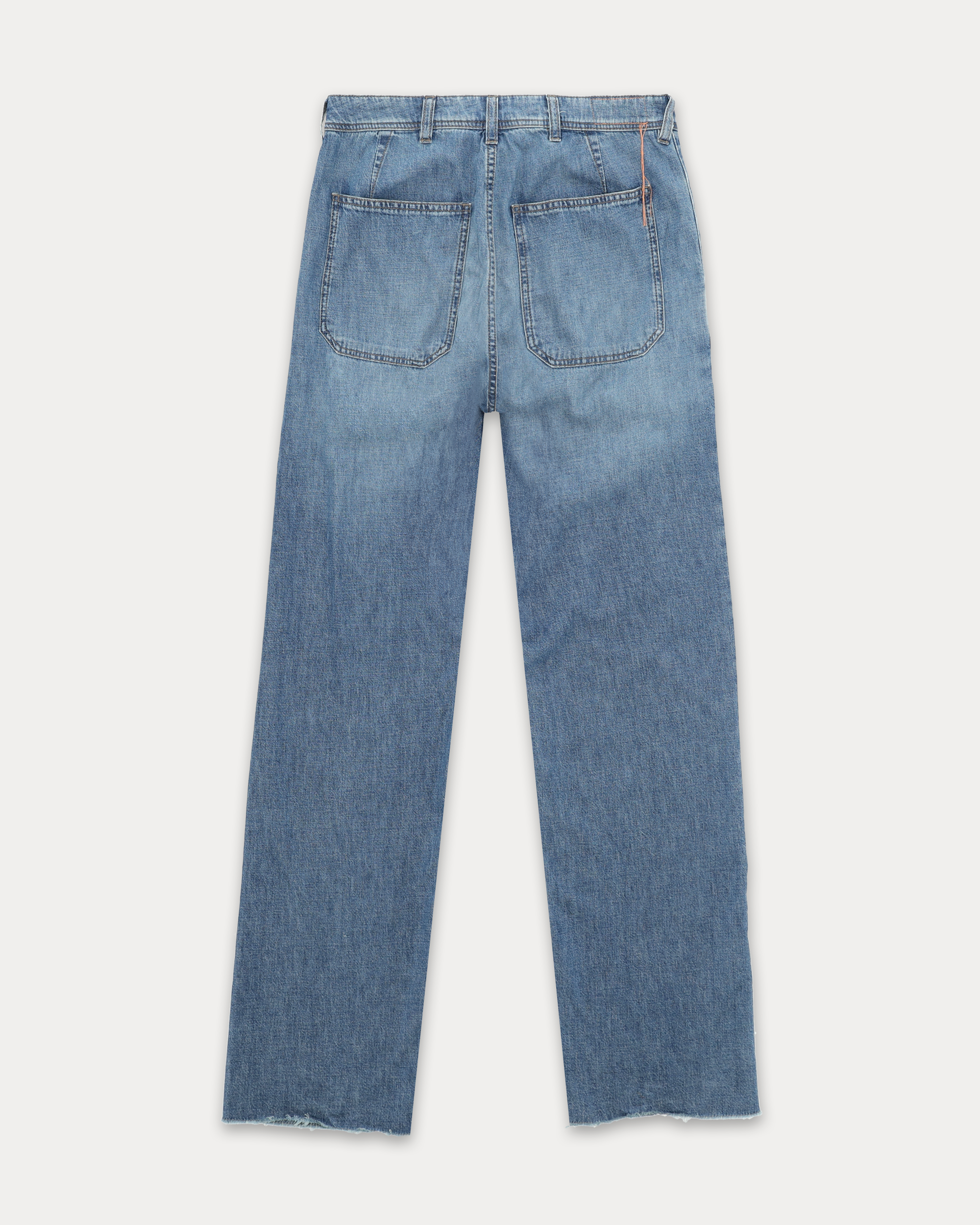 Naelia Lightweight Japan Denim Pants Stone Wash