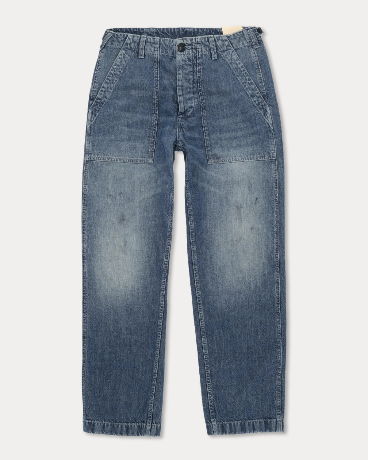 Newfatigue Pantaloni in Denim Custom Wash