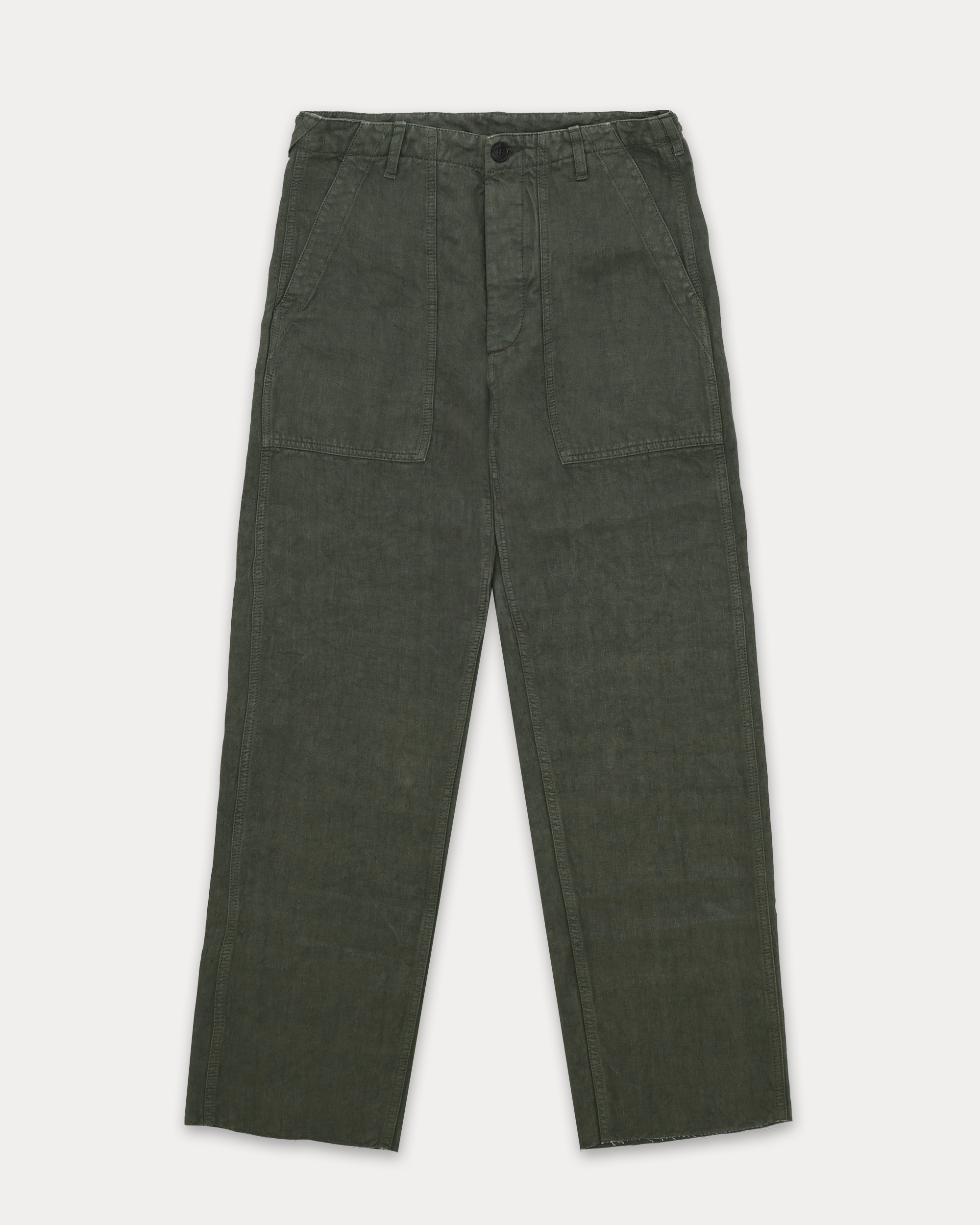 Newfatiguetv Pantaloni Fatigue In Lino