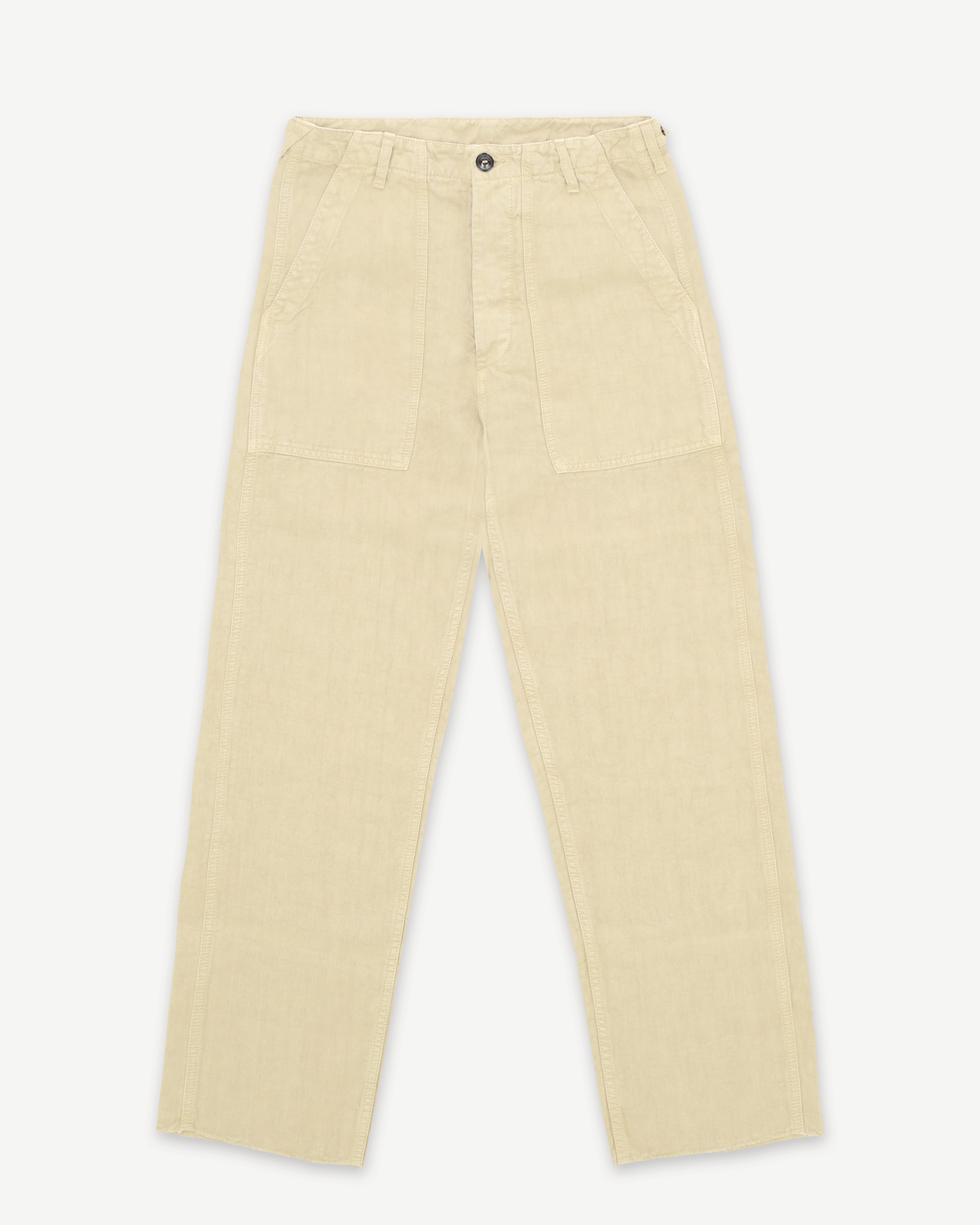 Newfatiguetv Pantaloni Fatigue In Lino