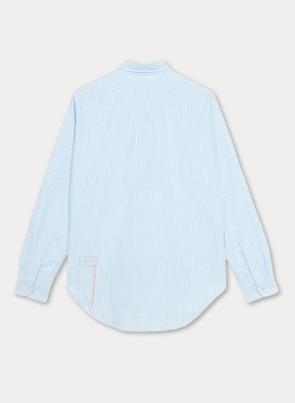Work Striped Oxford Cotton Shirt