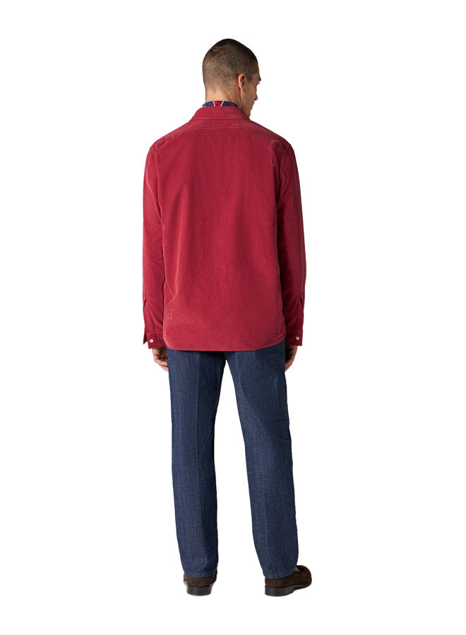 Work Camicia In Velluto A Coste