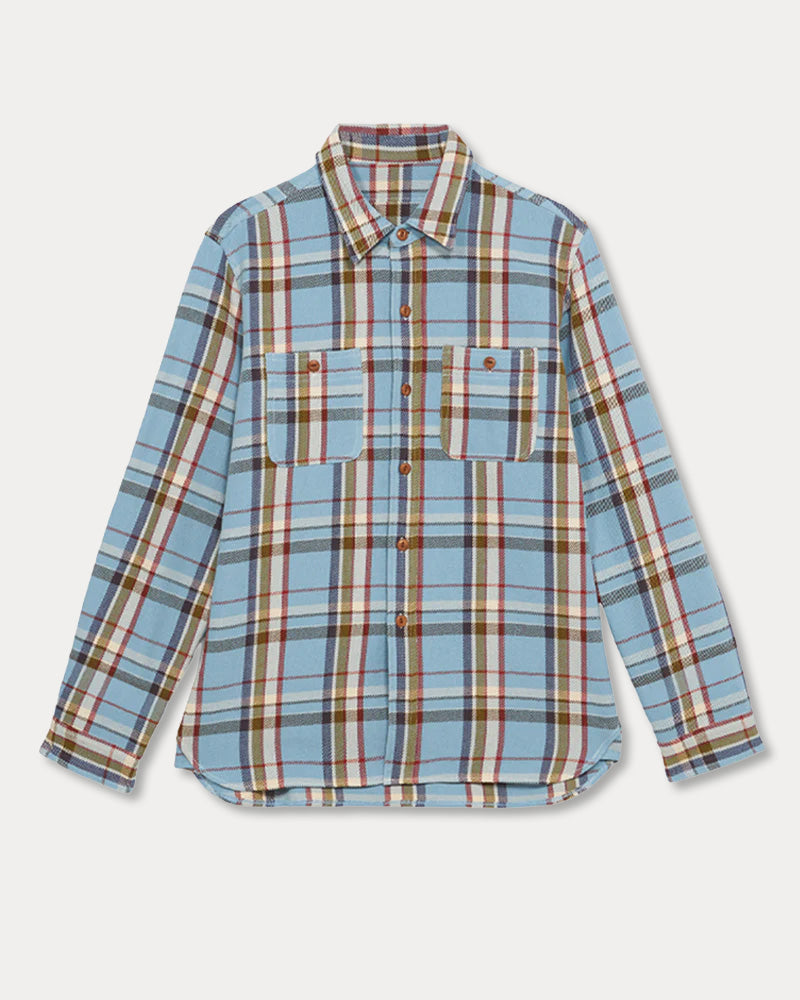 Work Camicia In Cotone A Quadri