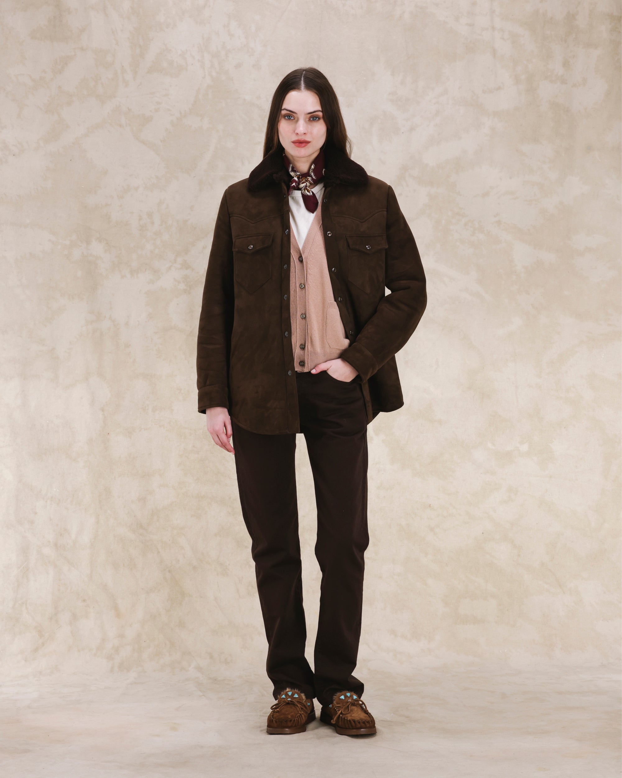 Ranch Giacca In Montone