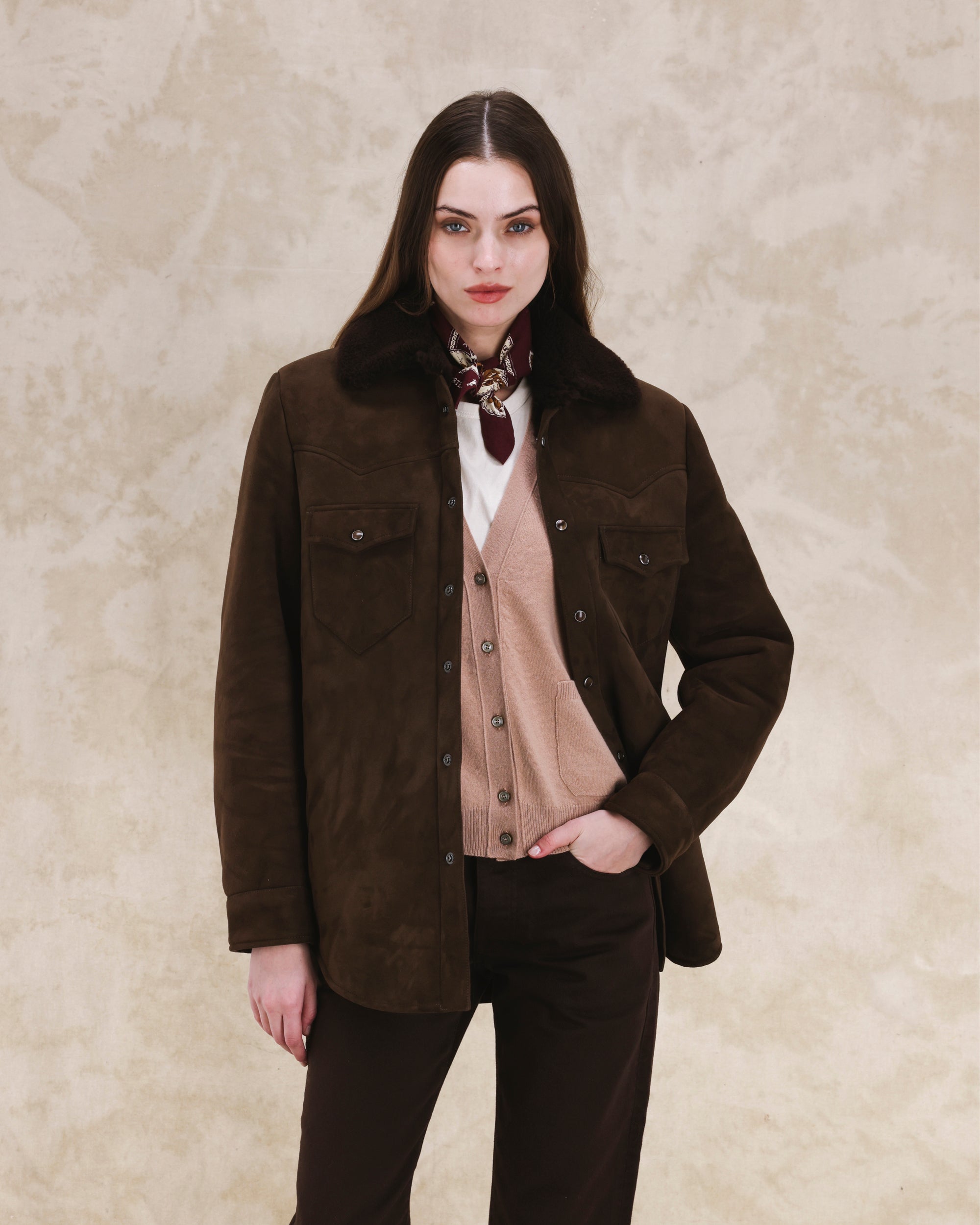 Ranch Giacca In Montone