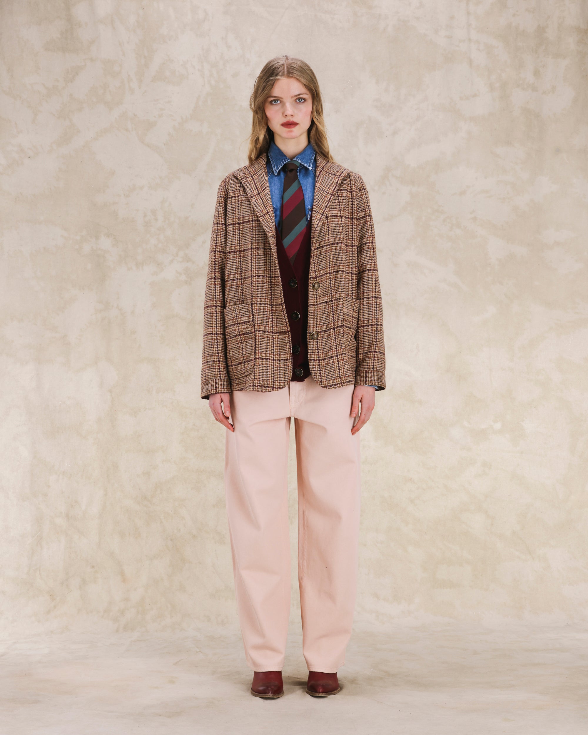 Scotland Giacca Classica In Lana A Quadri