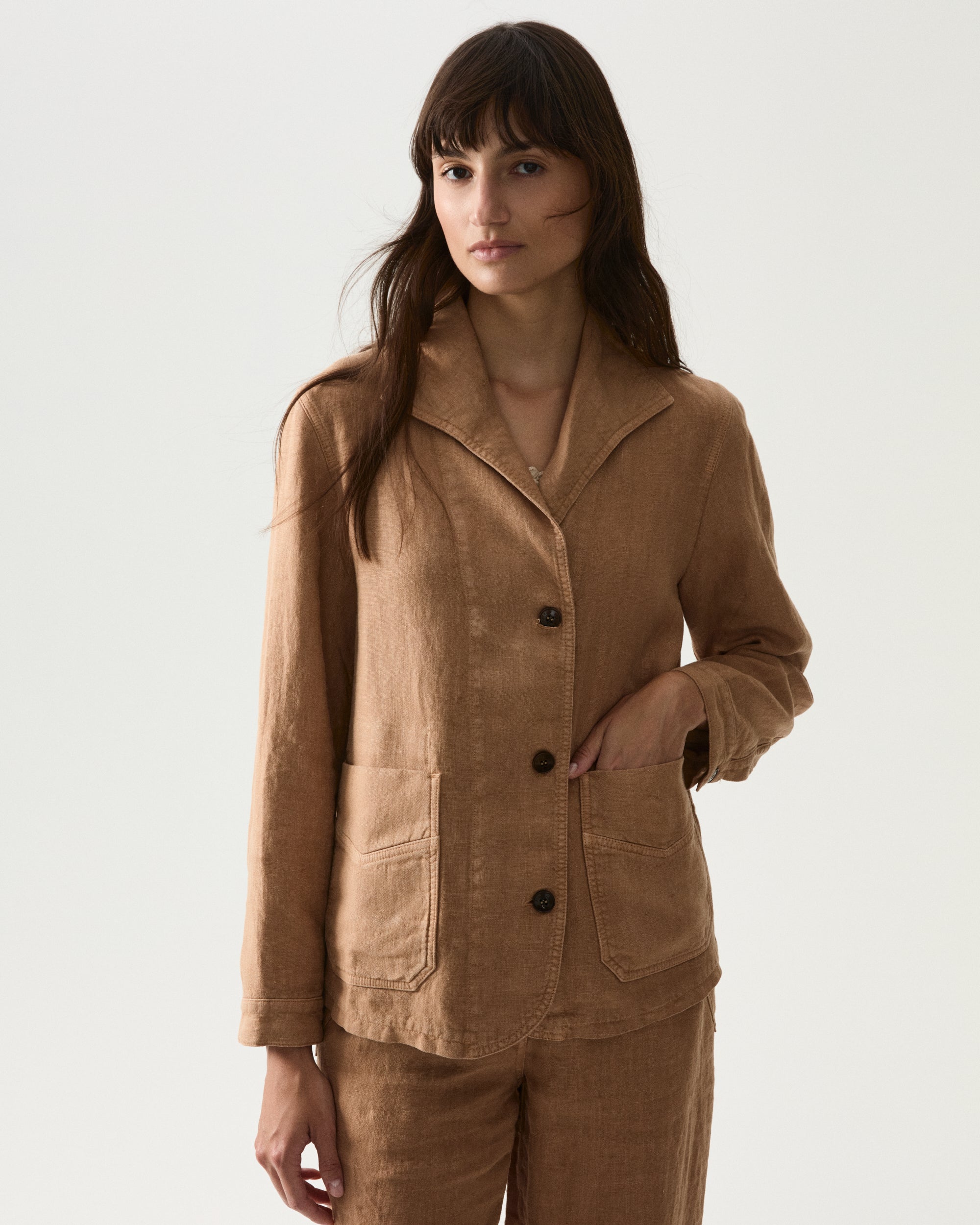 Scotland Classic Linen Jacket