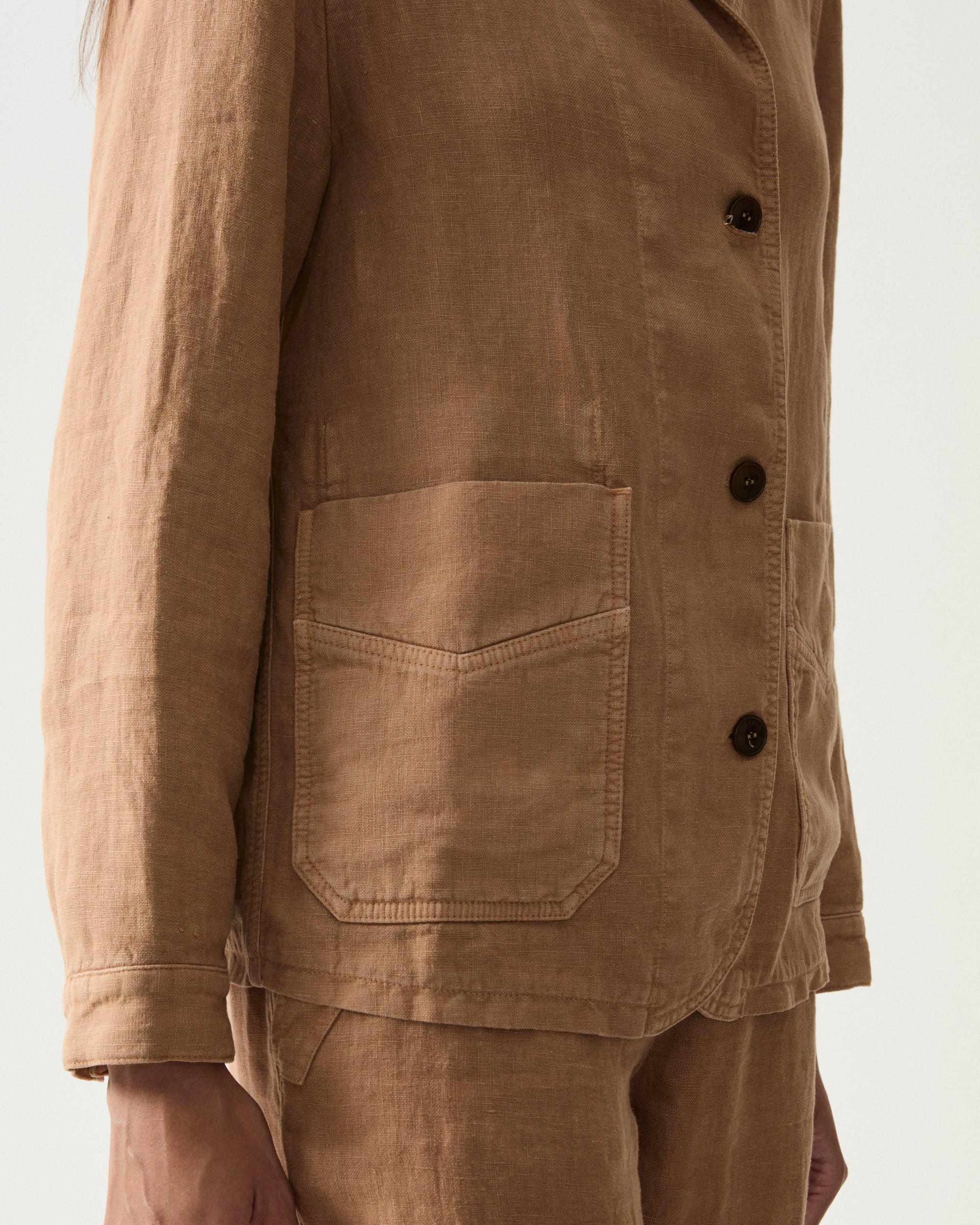 Scotland Classic Linen Jacket