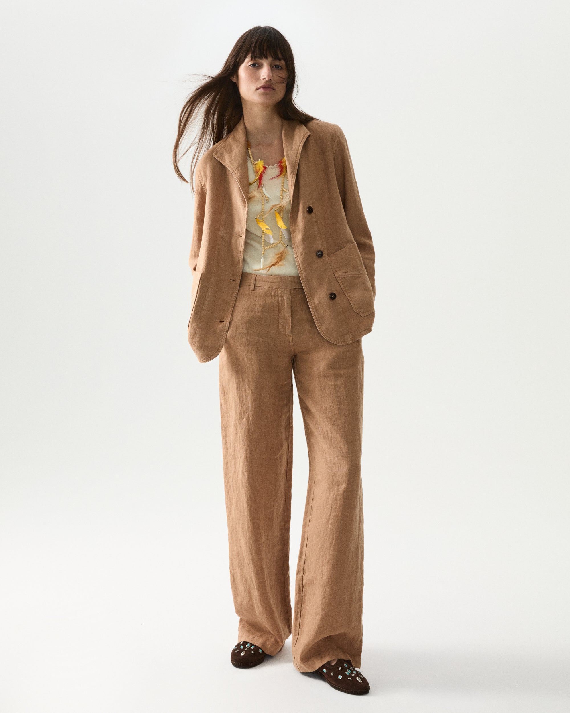 Scotland Classic Linen Jacket