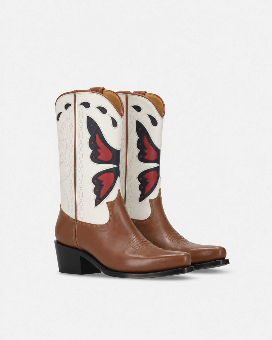Shaila "Butterfly" Leather Camperos Boots