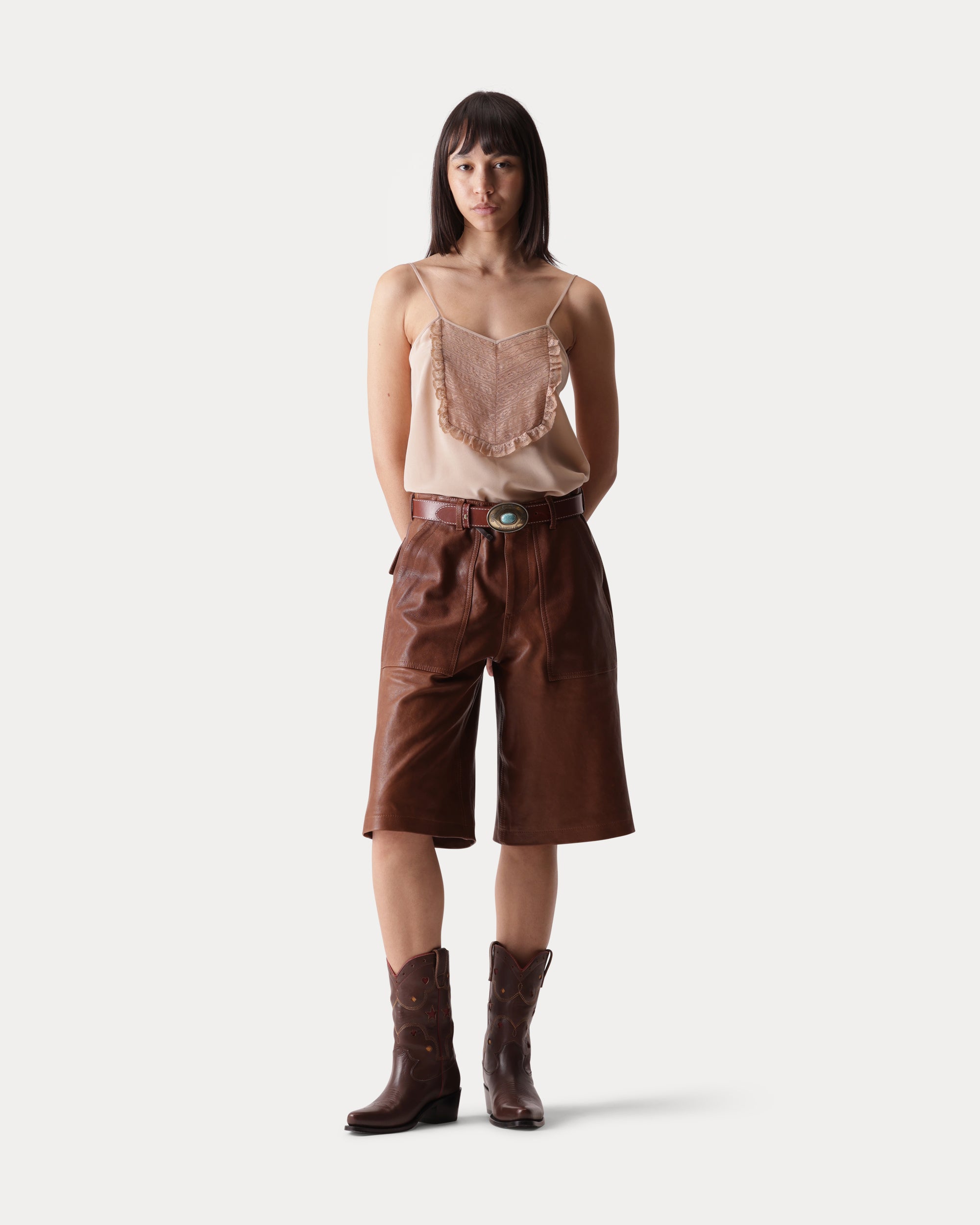 Simone Shorts Fatigue in Nappa