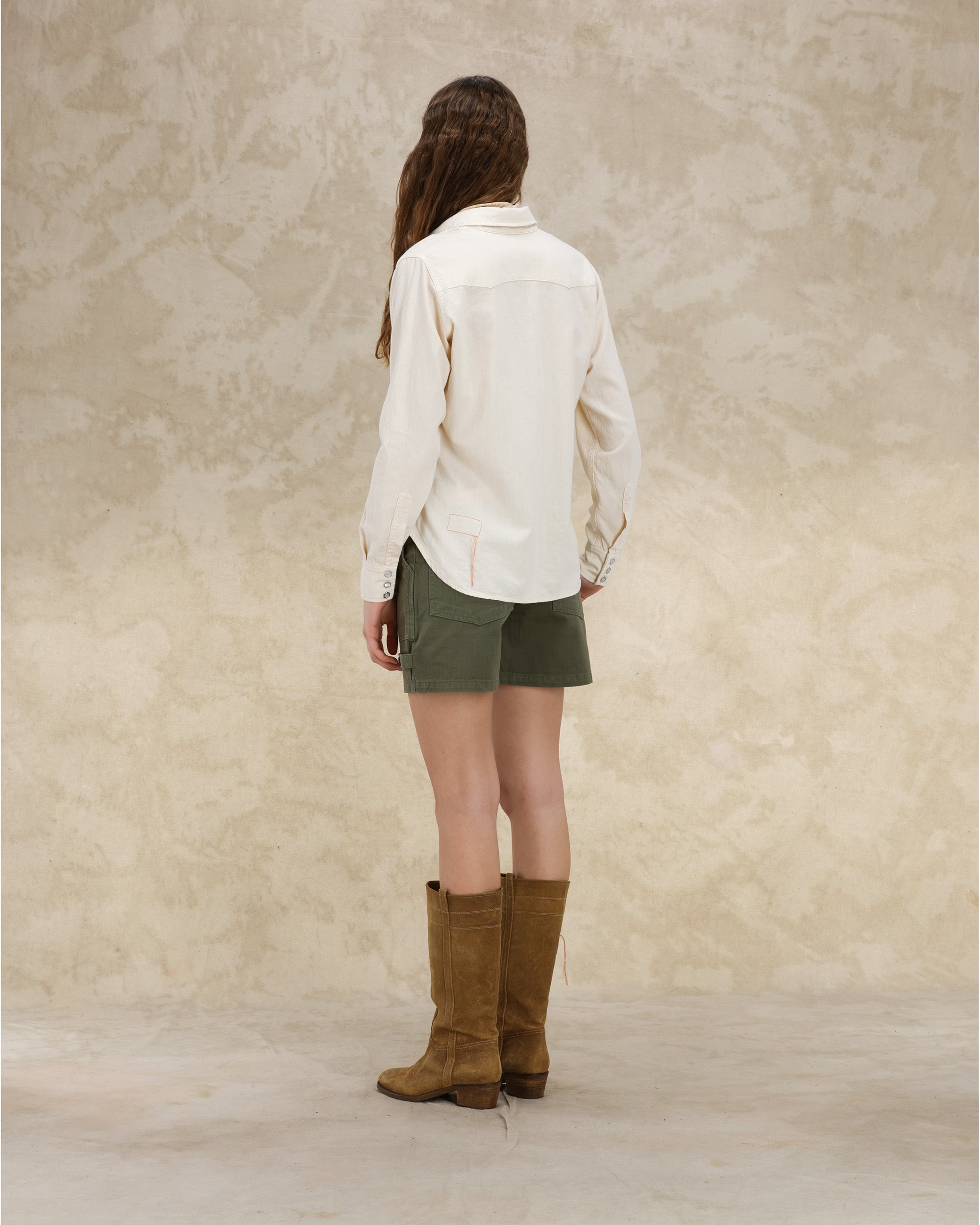 Toledo Camicia Texana In Cotone