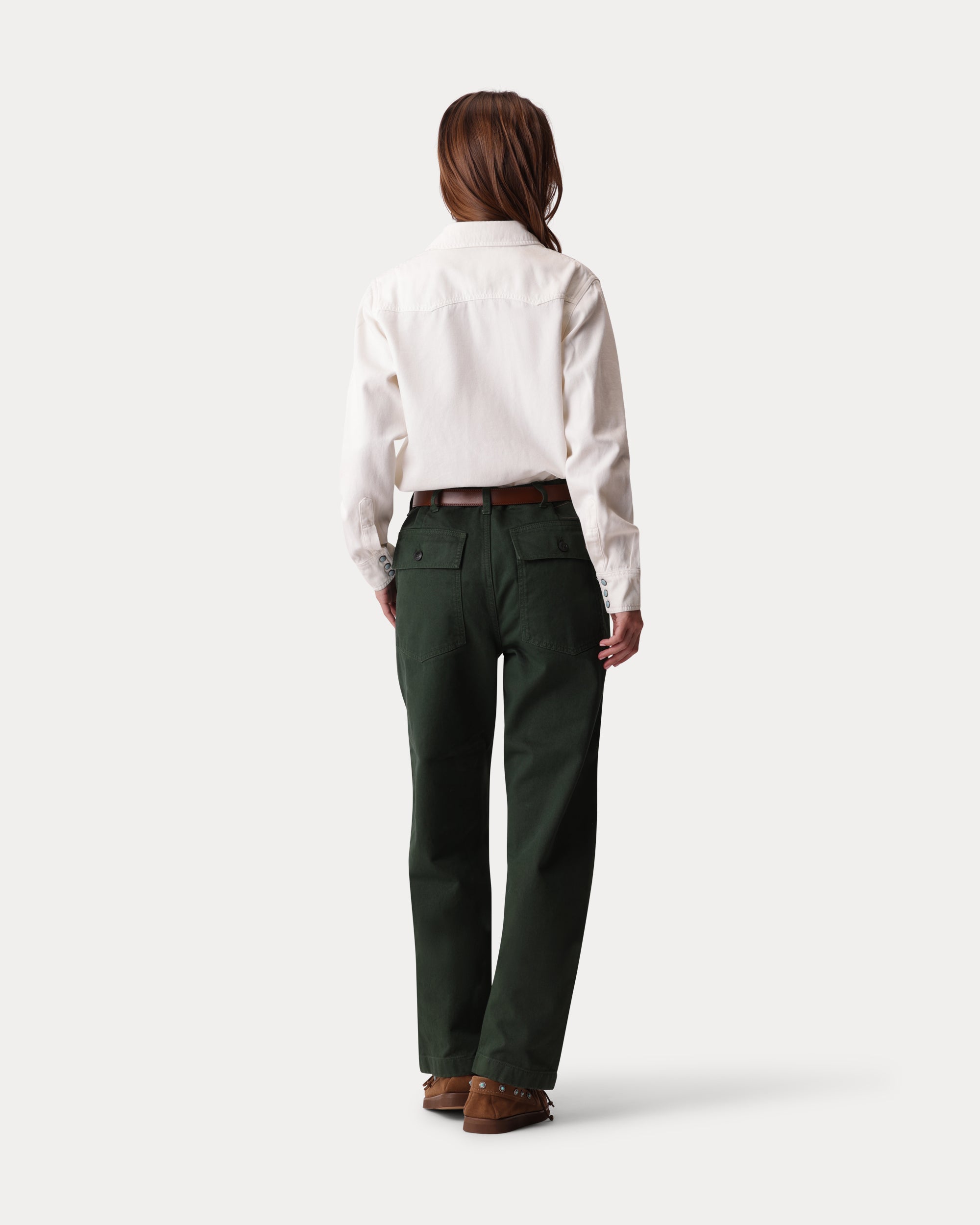 Toledo Camicia Texana In Cotone e Lana
