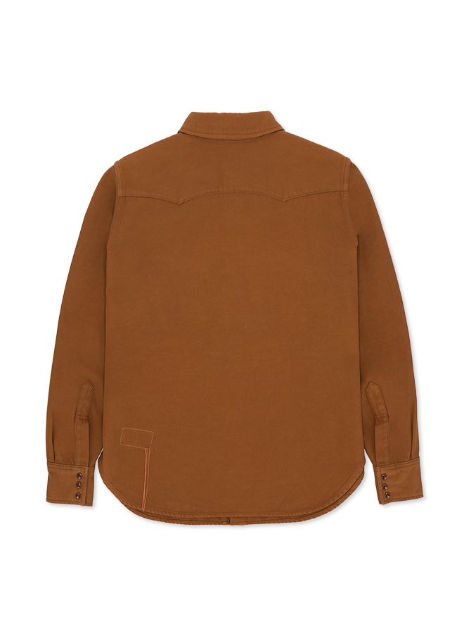 Toledo Camicia Texana In Cotone e Lana