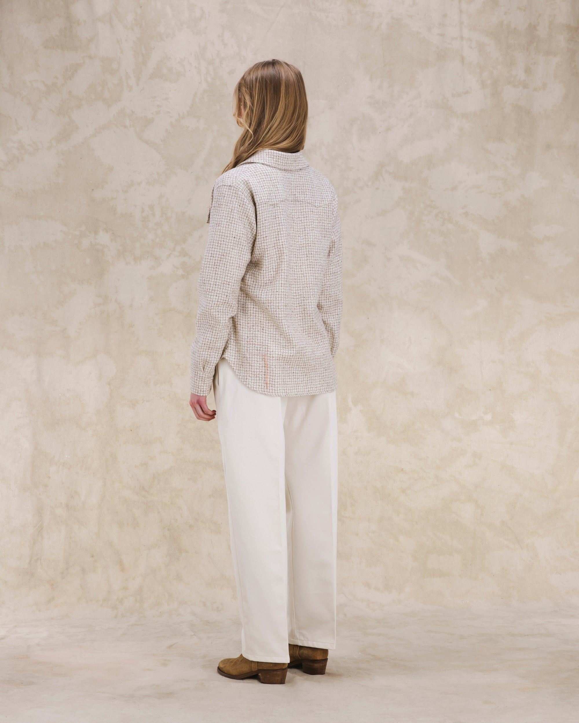 Toledo Camicia In Lana A Quadri