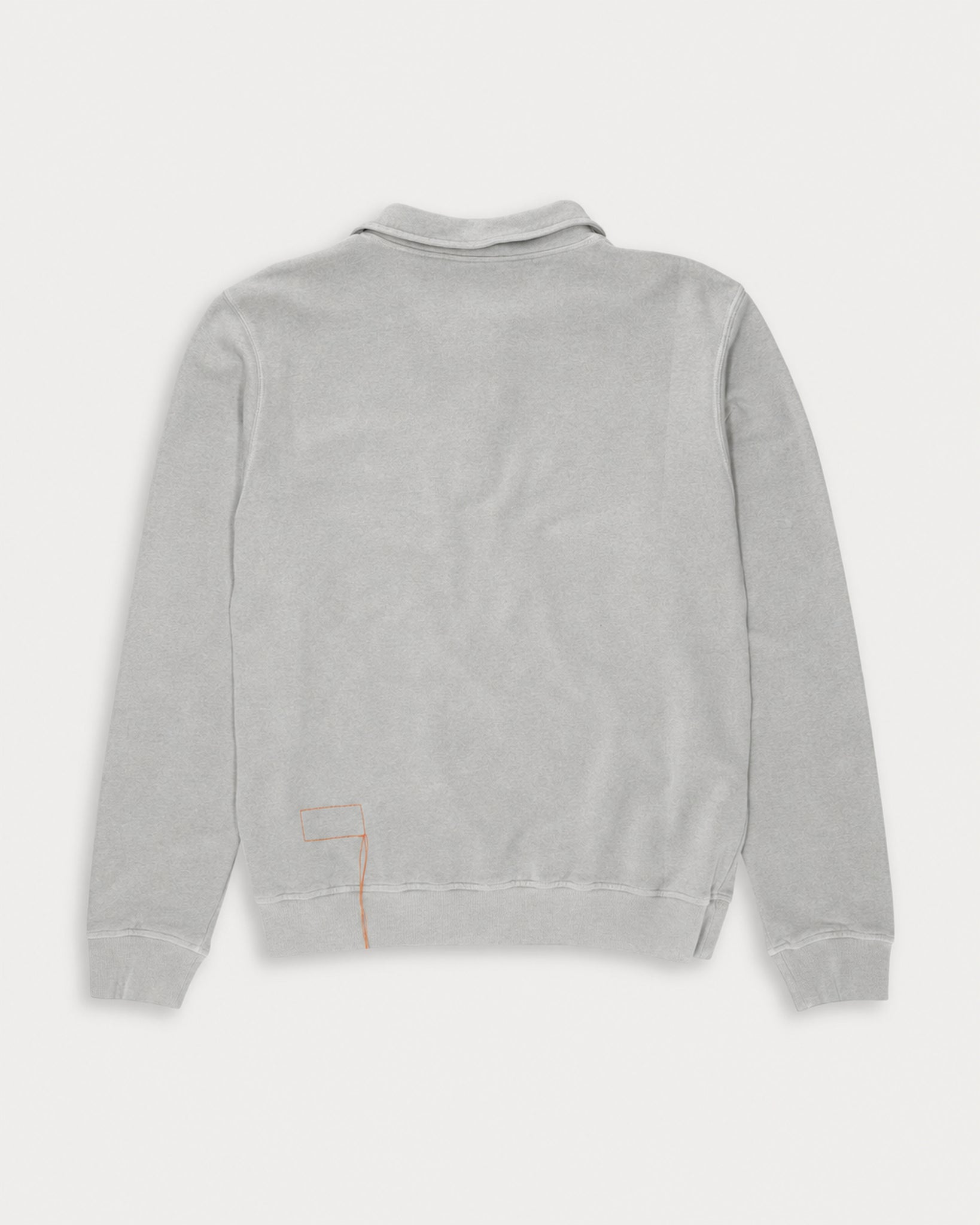 Yale Brushed Jersey Sweatshirt With Collar and Zipper