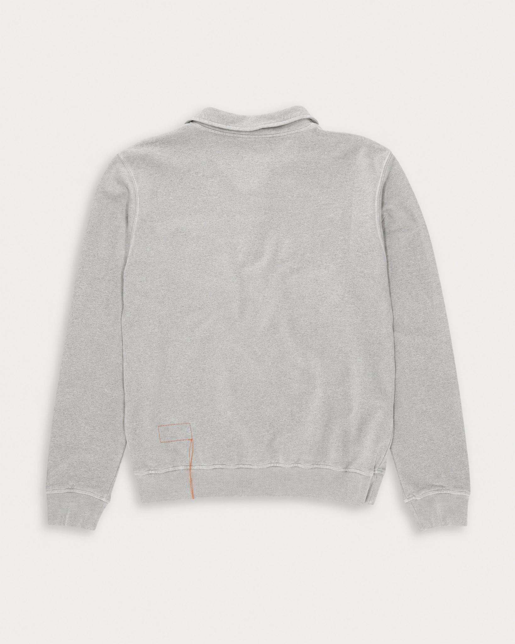 Yale Brushed Jersey Sweatshirt With Collar and Zipper