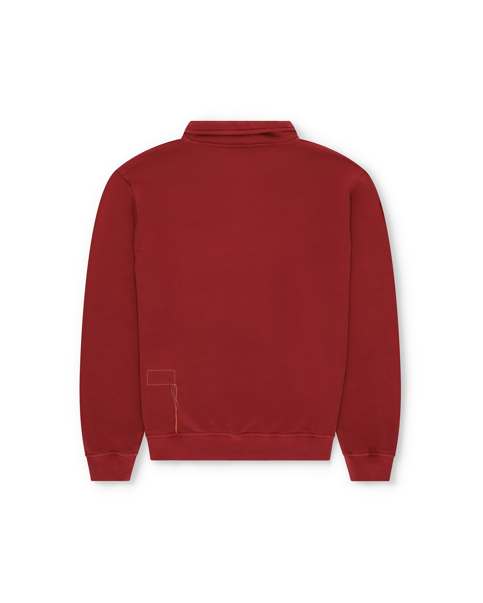 Yale Felpa In Jersey Garzato Con Colletto E Zip