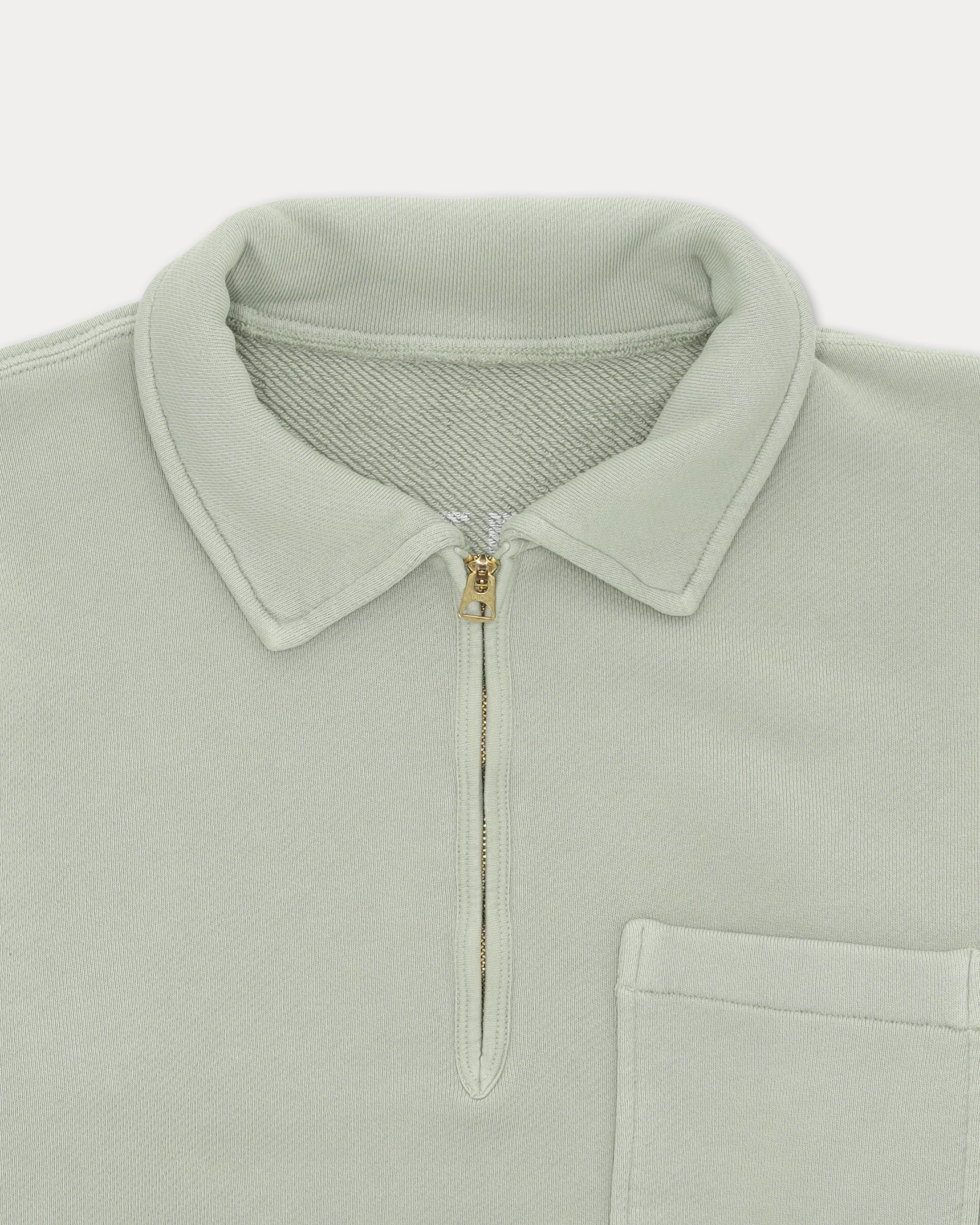 Yale Felpa In Jersey Felpato Con Colletto E Zip