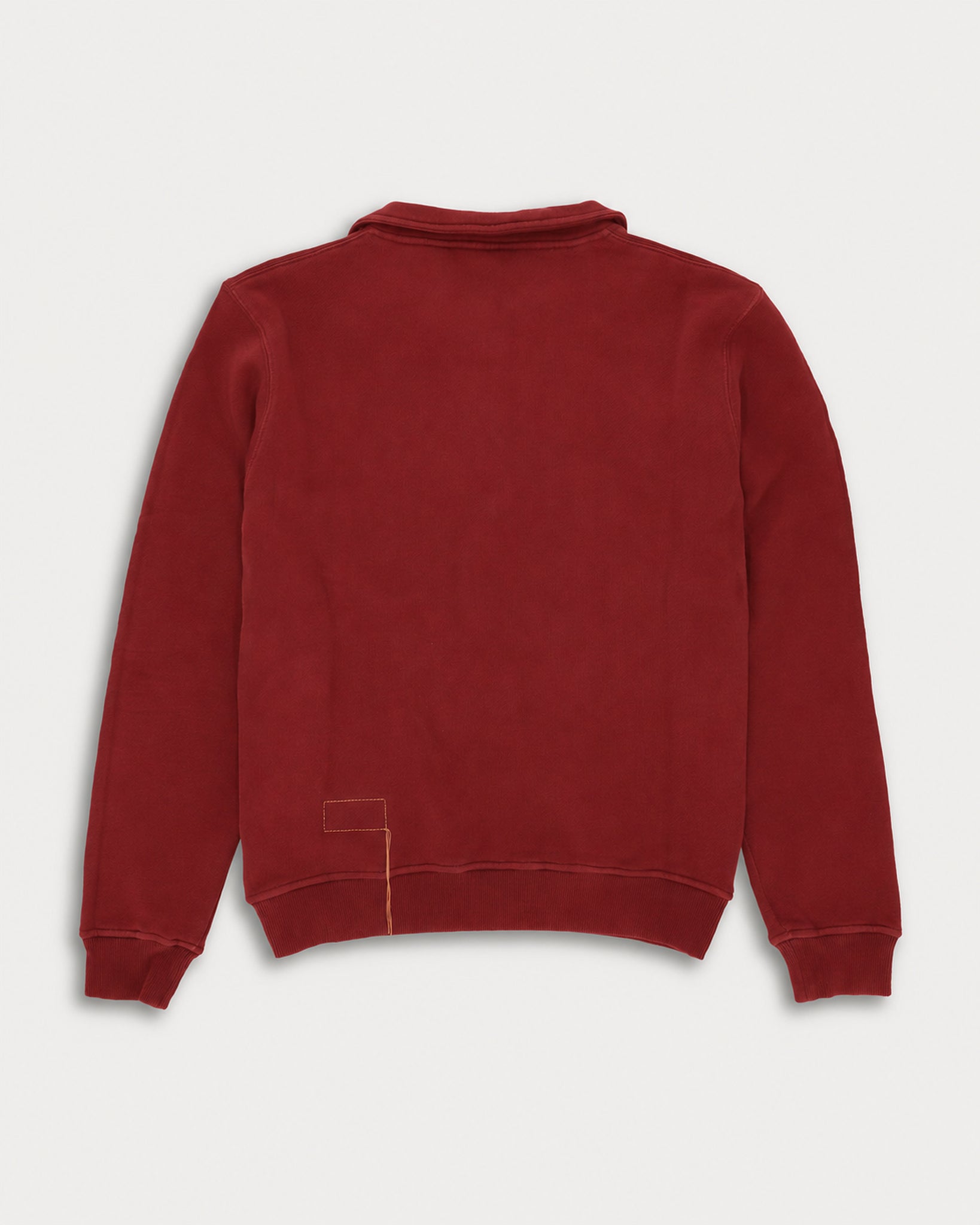 Yale Felpa In Jersey Garzato Con Colletto E Zip