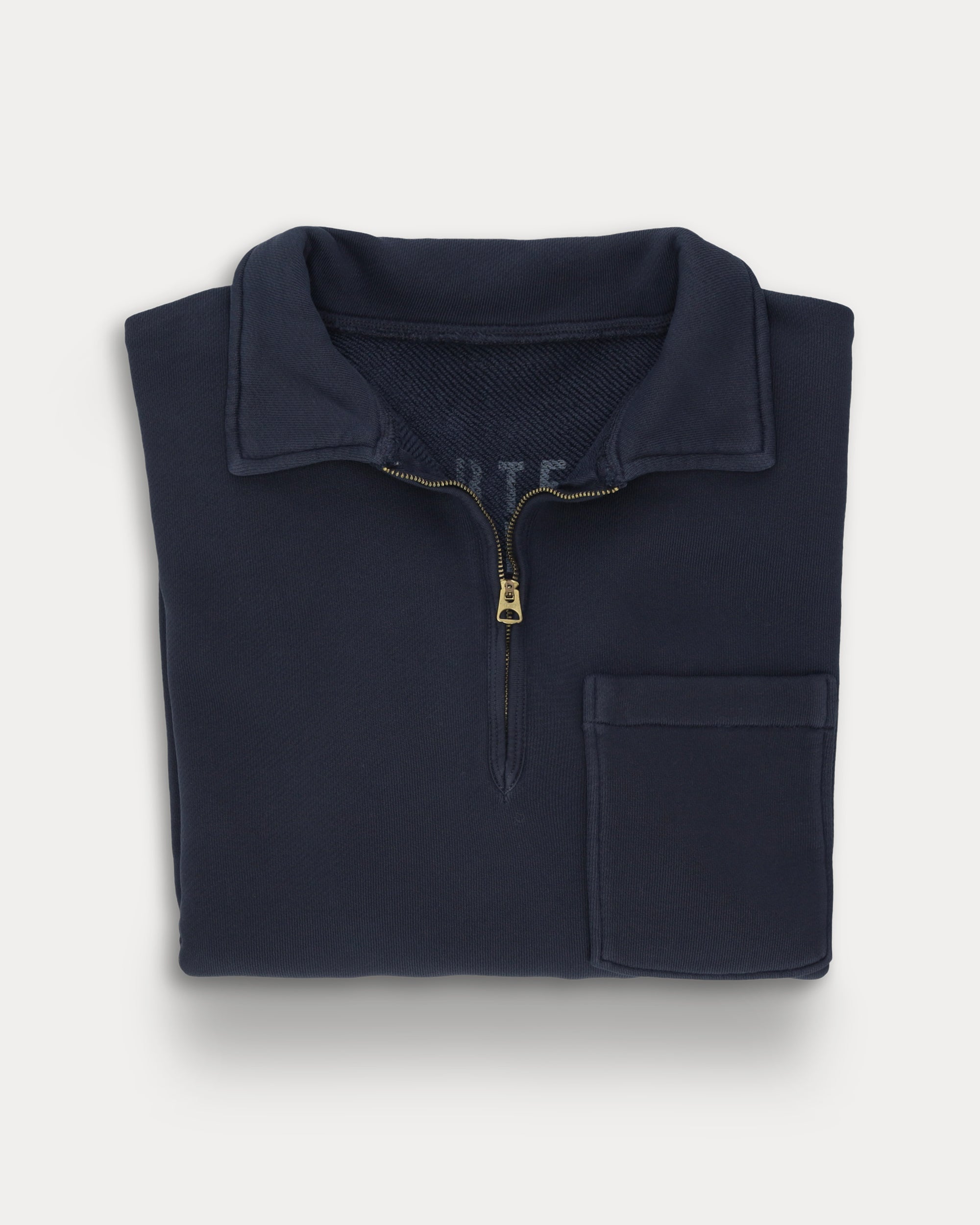 Yale Felpa In Jersey Felpato Con Colletto E Zip