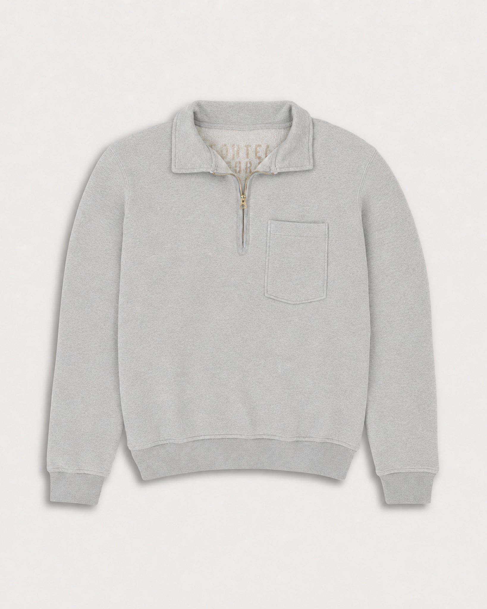 Yalep Felpa In Jersey Garzato Con Zip