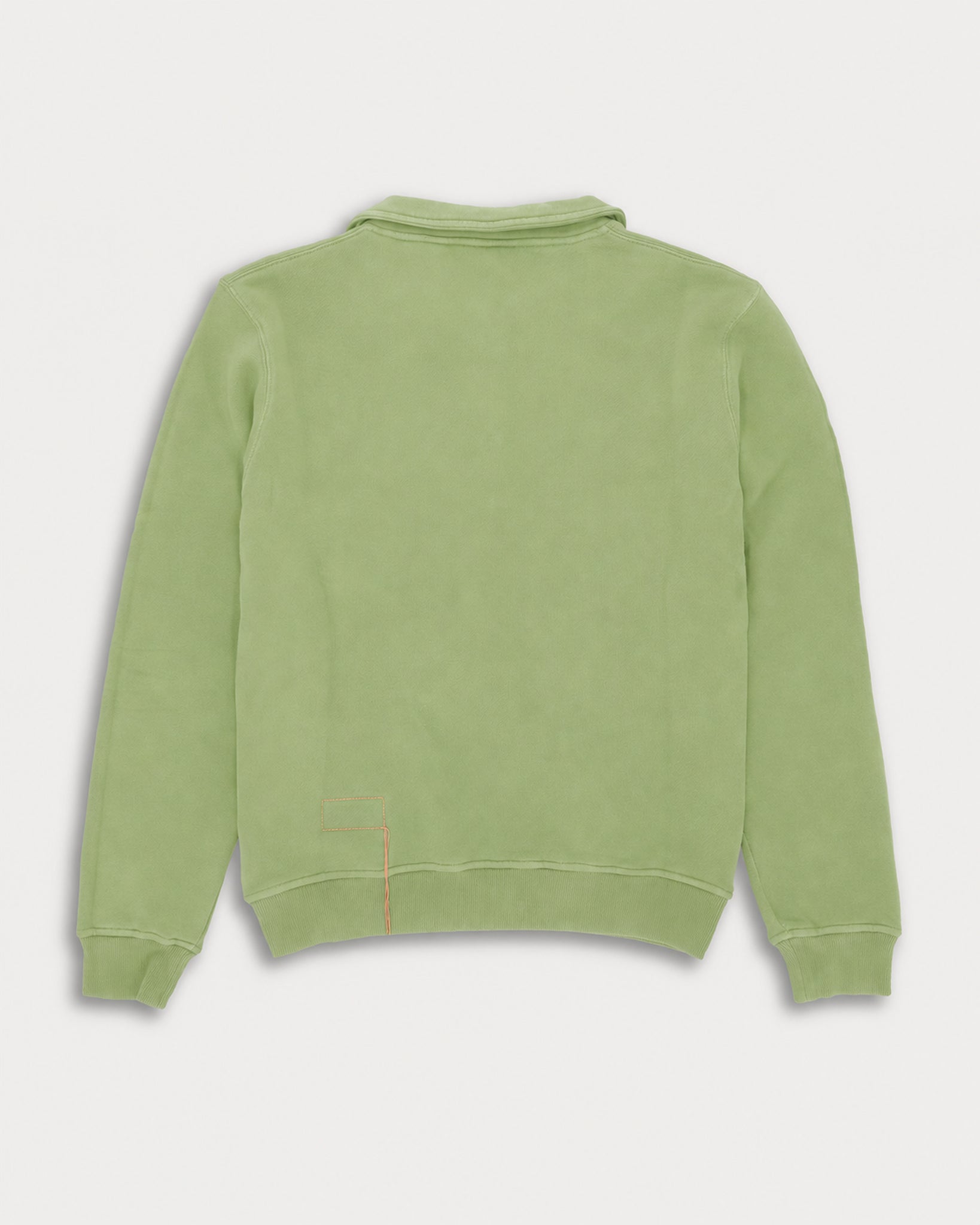 Yale Felpa In Jersey Garzato Con Colletto E Zip