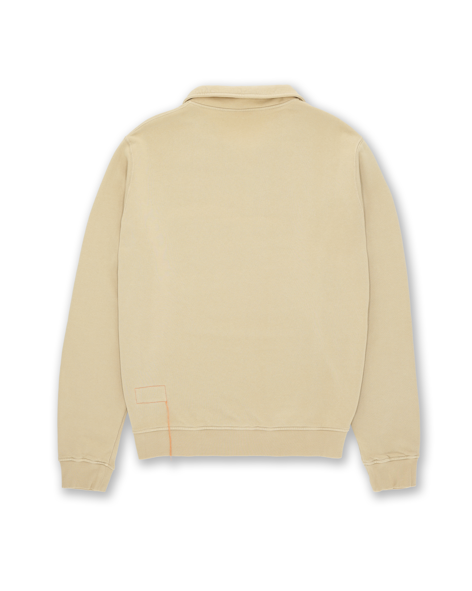 Yale Felpa In Cotone Felpato Con Colletto E Zip