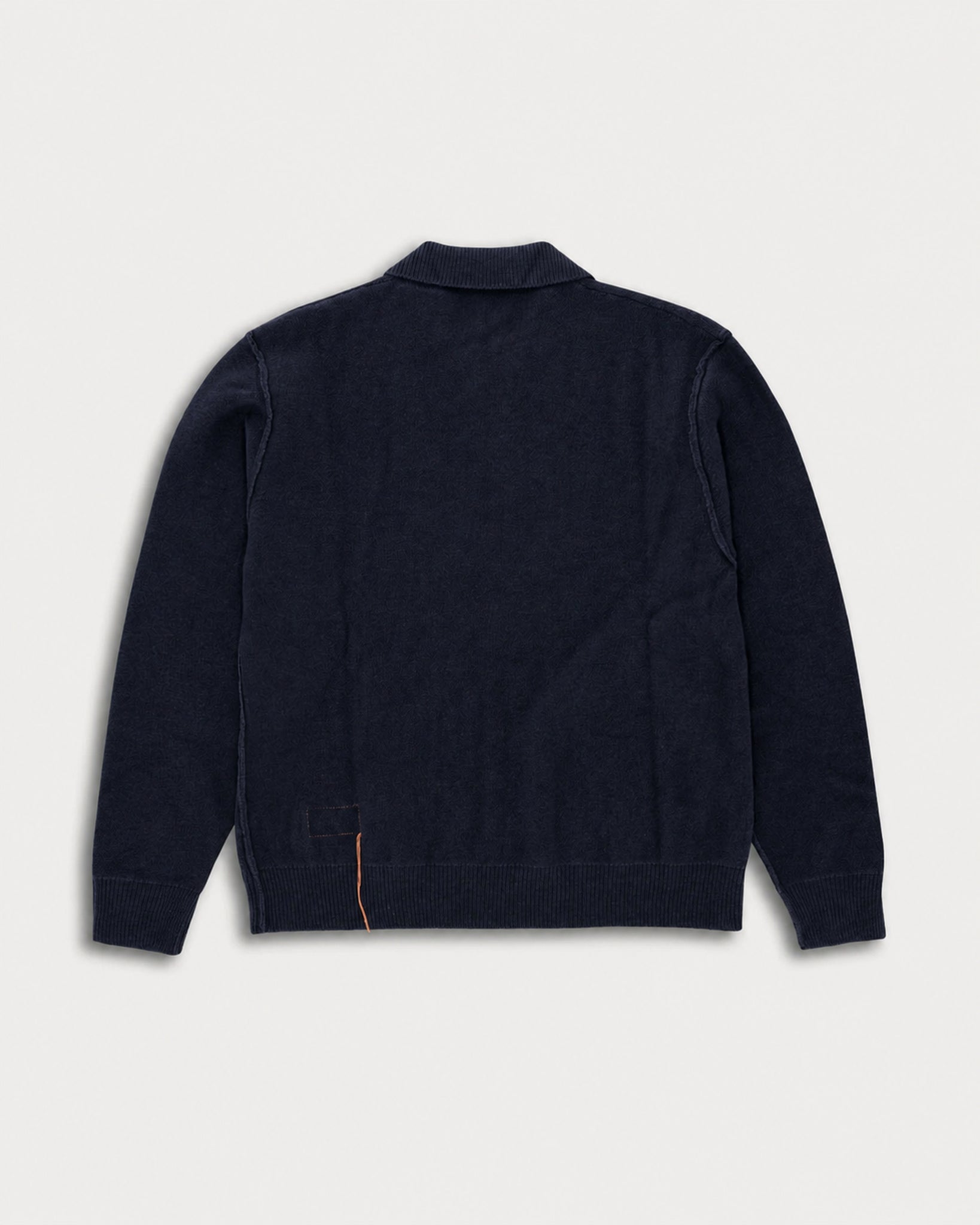 Yale Wool Sweater With Collar and Zipper