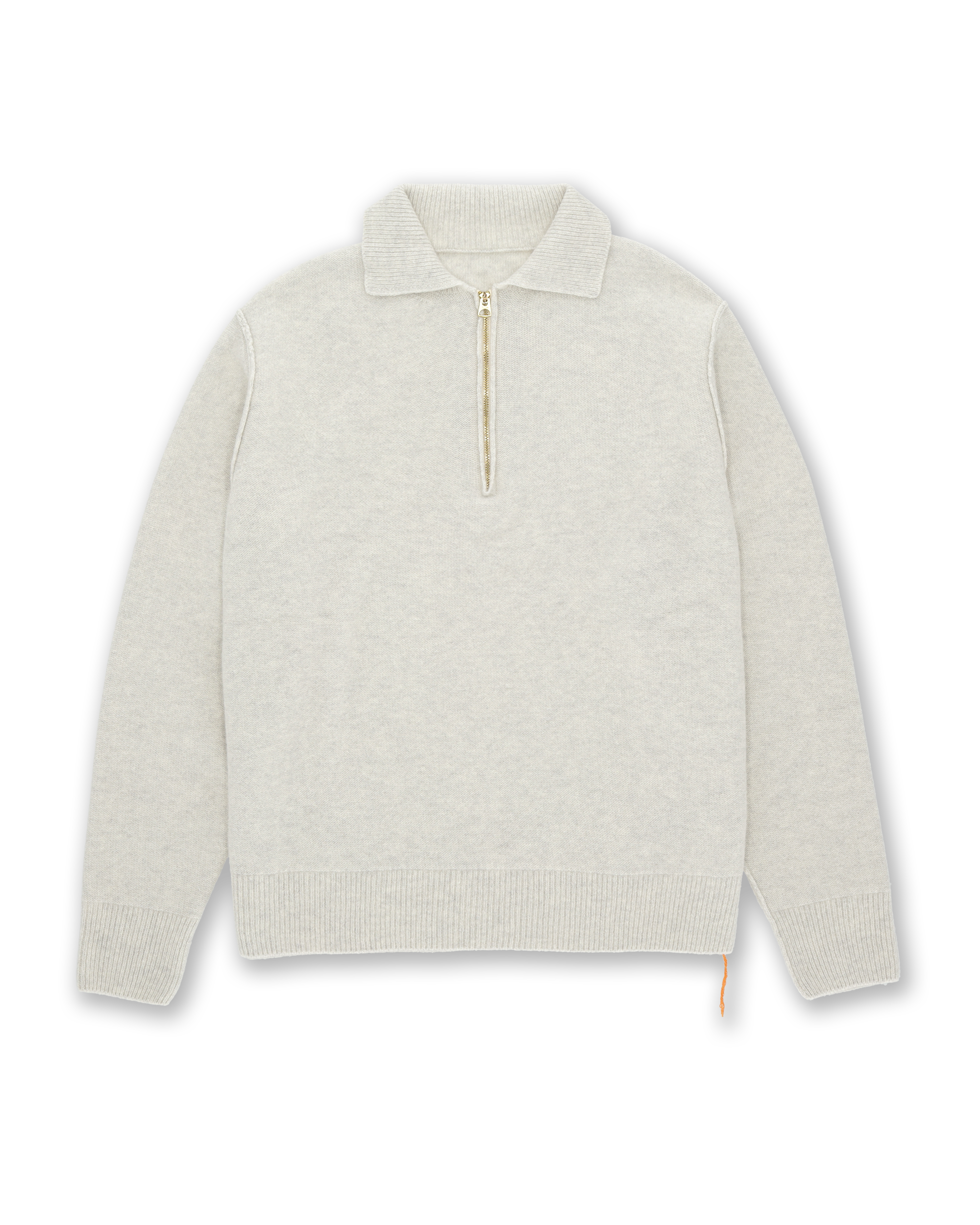 Yale Maglia In Lana Con Colletto E Zip