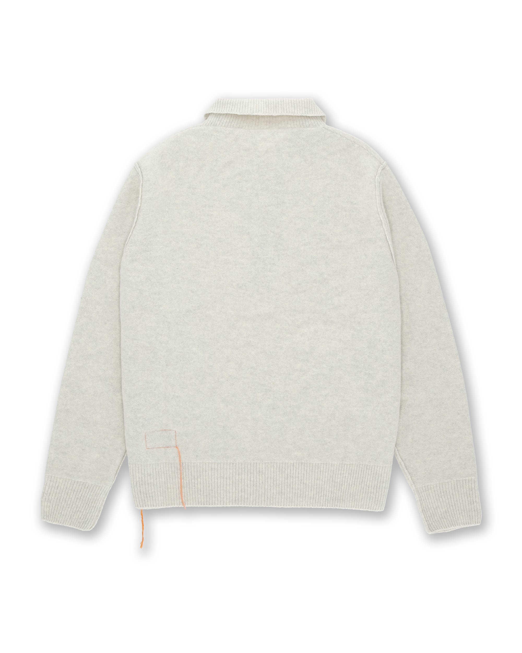 Yale Maglia In Lana Con Colletto E Zip