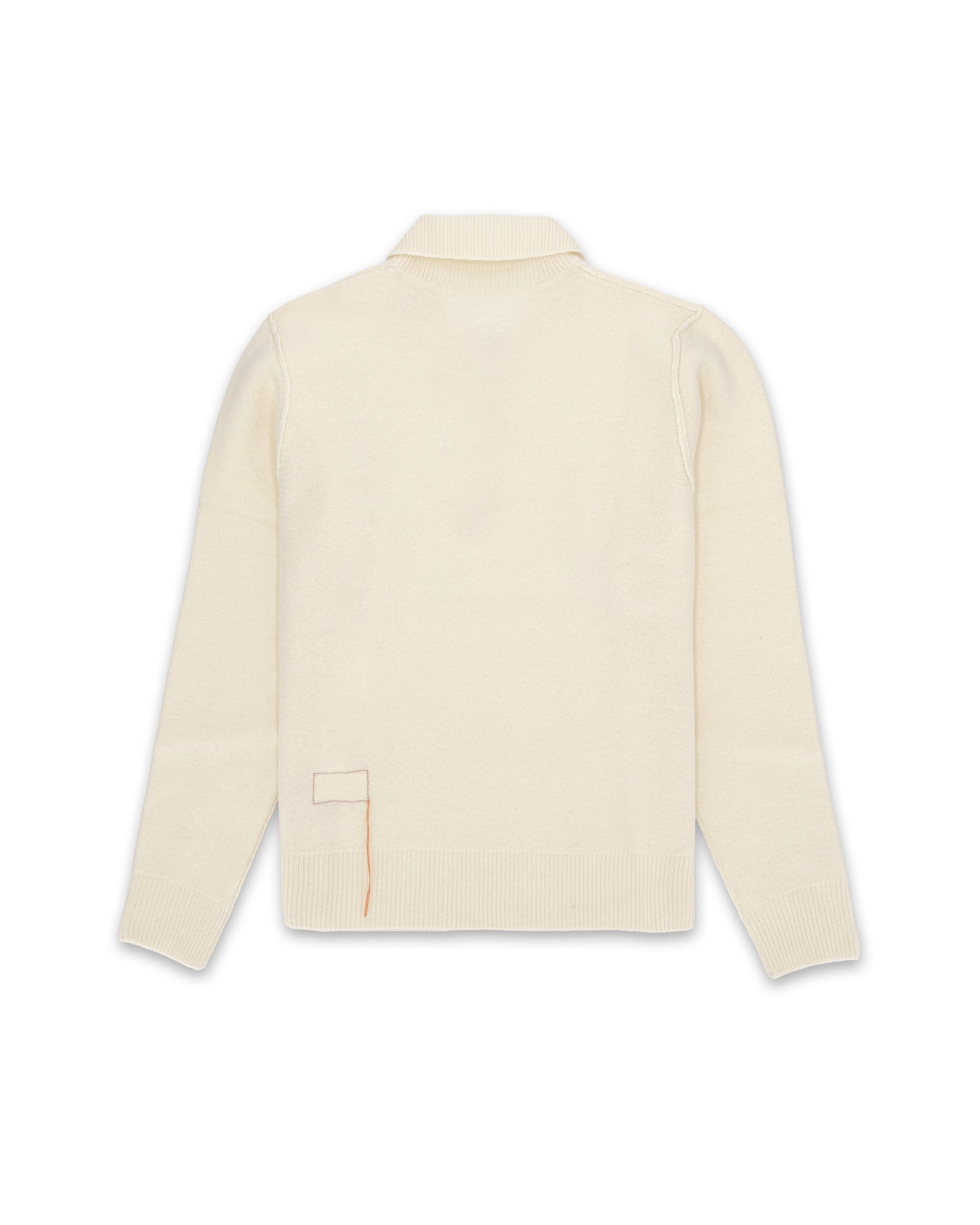 Yale Maglia In Lana Con Colletto E Zip