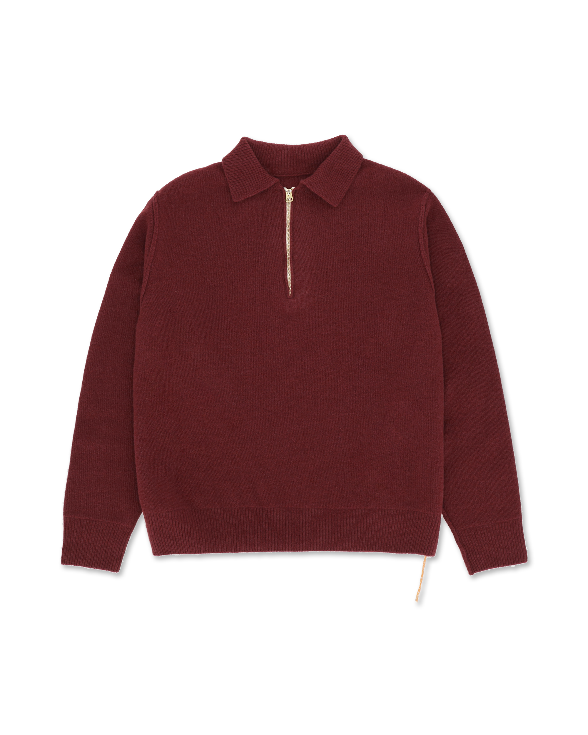 Yale Wool Sweater With Collar And Zip