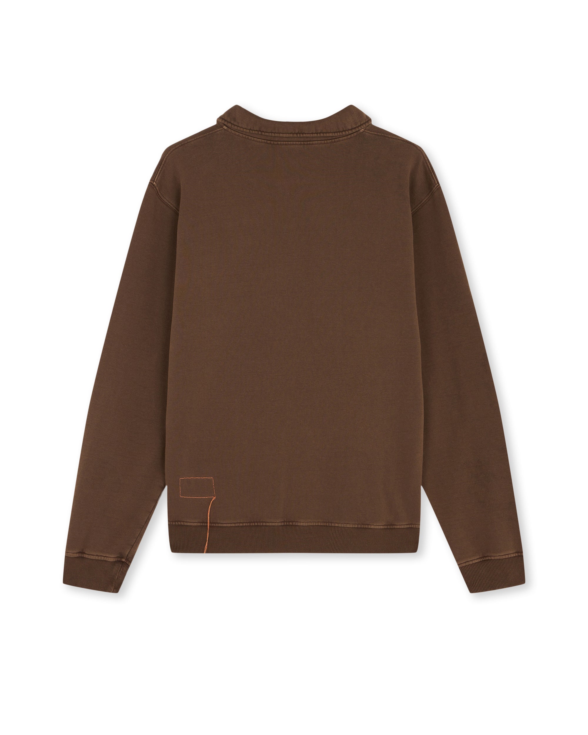 Yale Felpa In Cotone Felpato Con Colletto E Zip