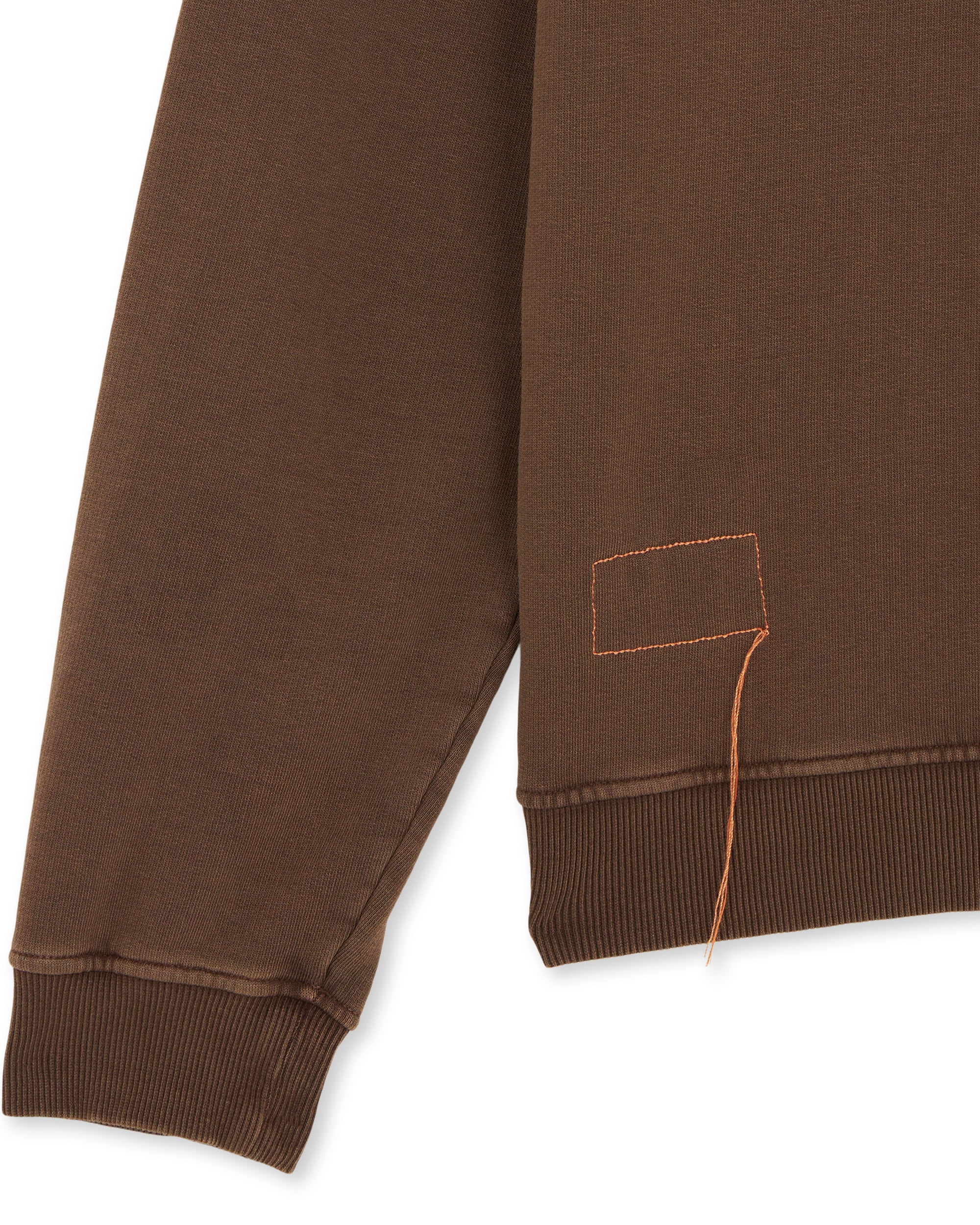 Yale Felpa In Cotone Felpato Con Colletto E Zip