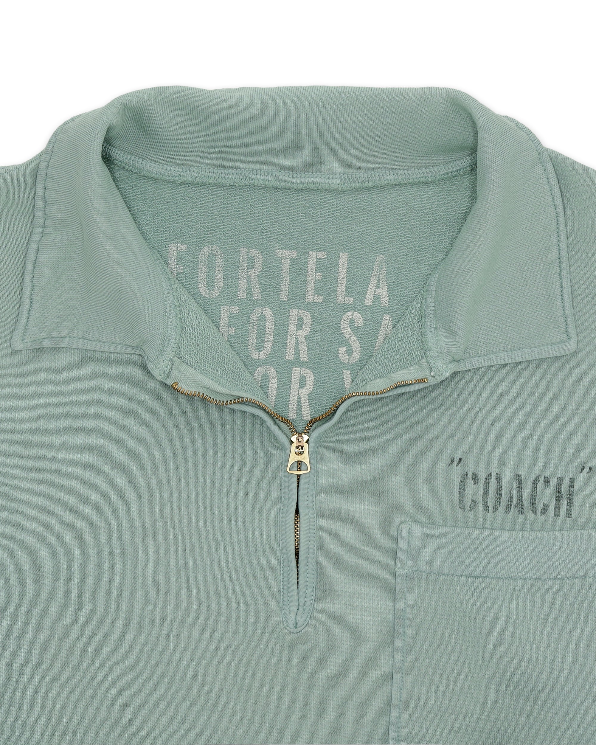 Yalepcoach Felpa In Jersey Garzato Con Stampa