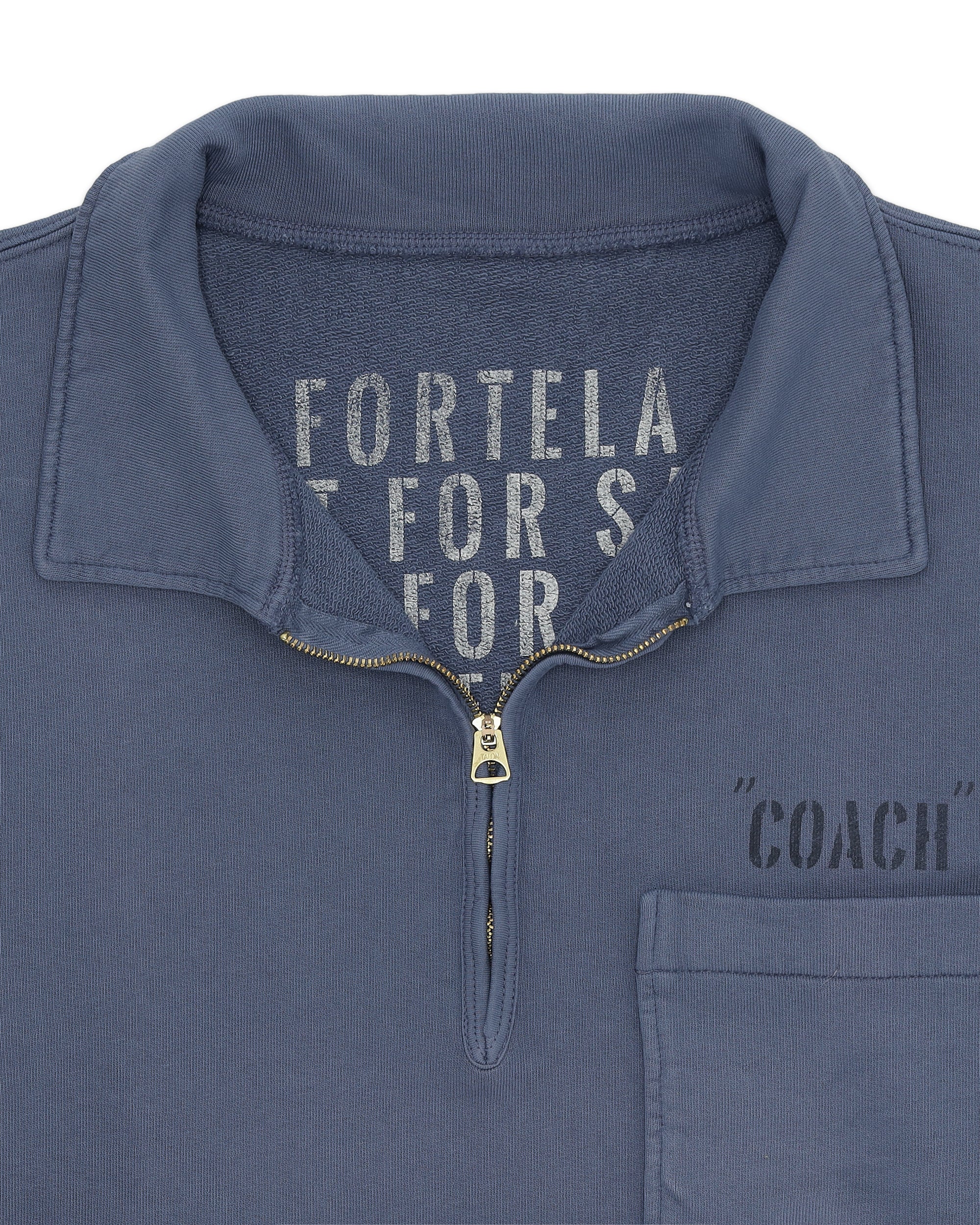 Yalepcoach Felpa In Jersey Garzato Con Stampa