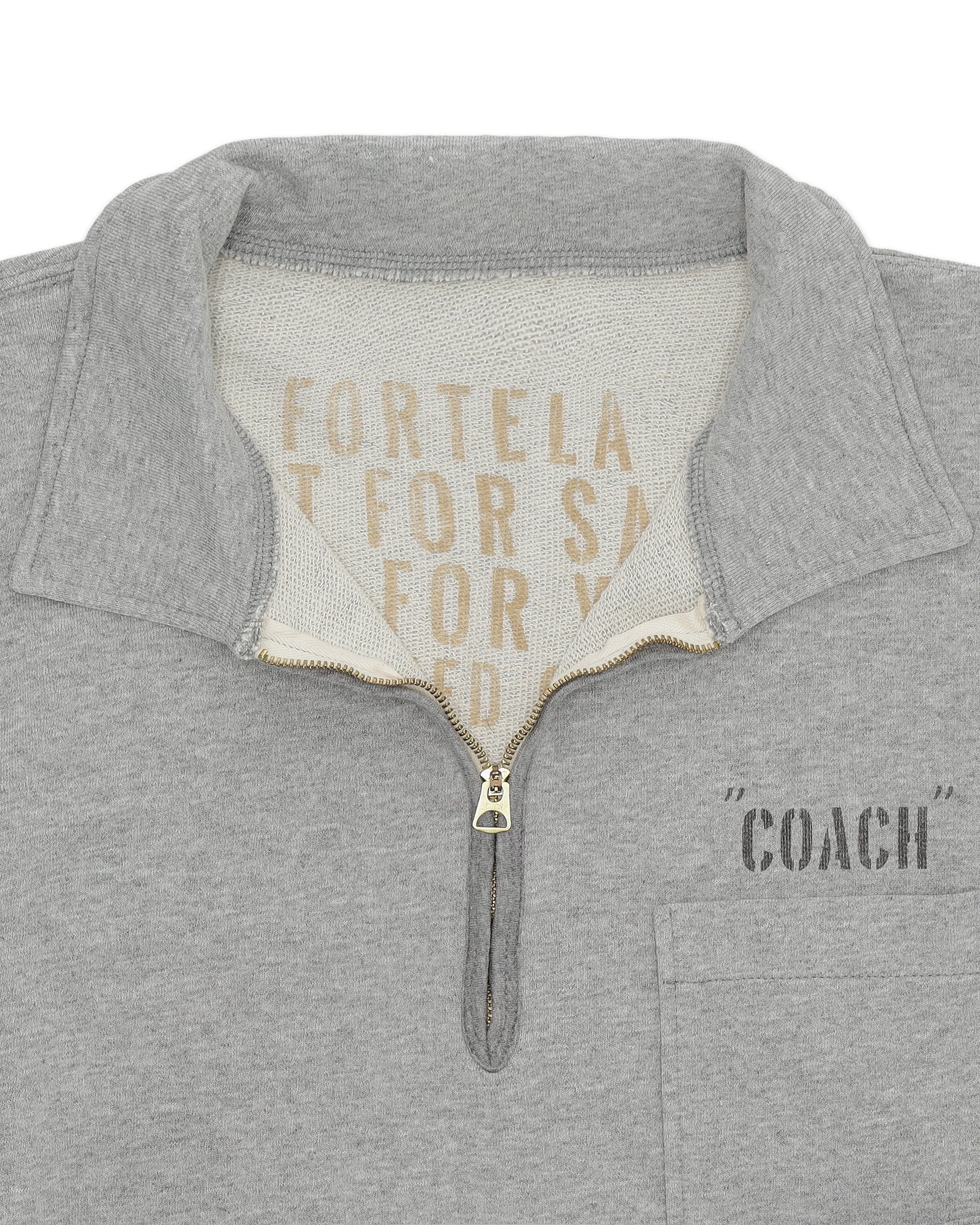 Yalepcoach Felpa In Jersey Garzato Con Stampa