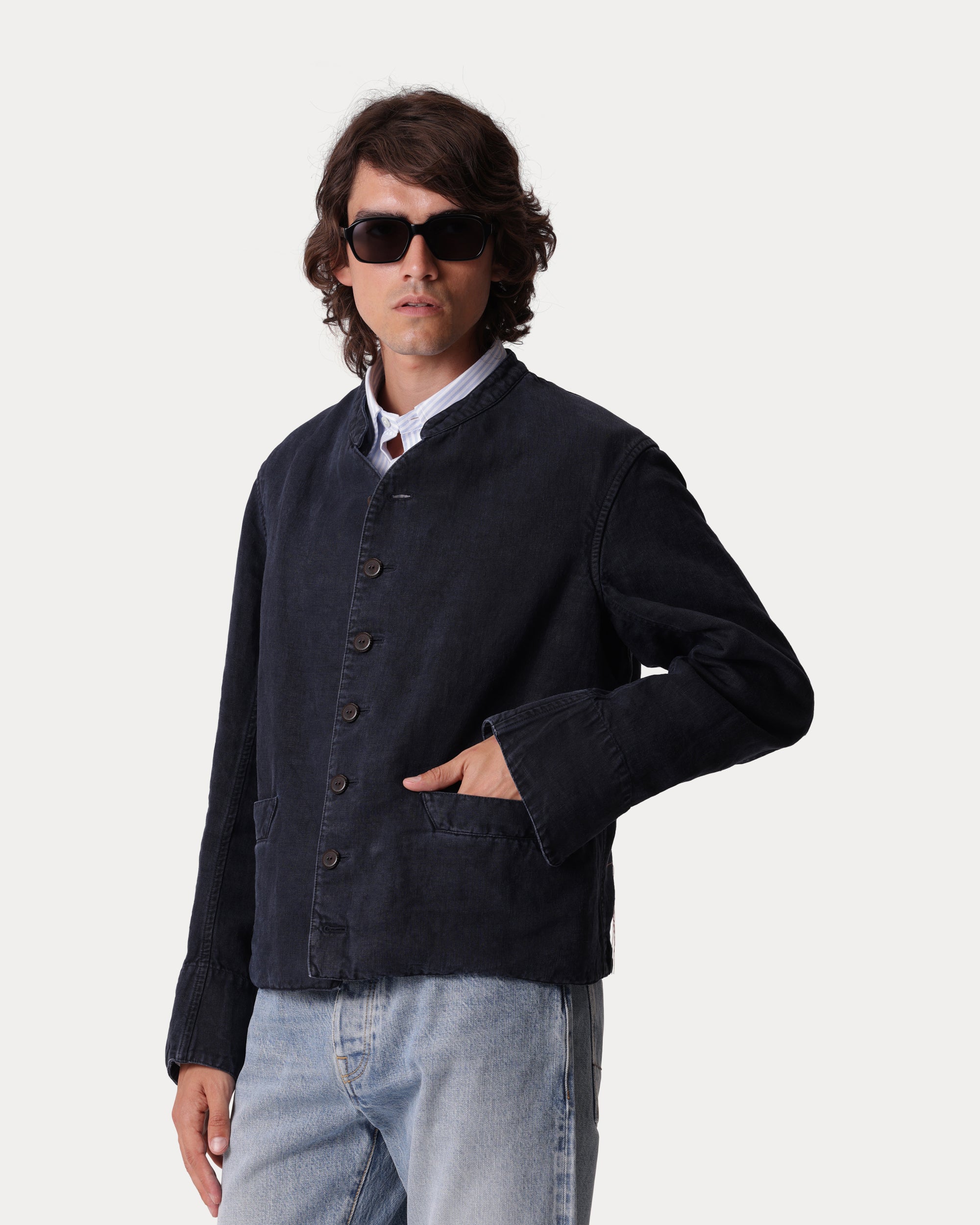 Yankee Giacca Monopetto in Lino